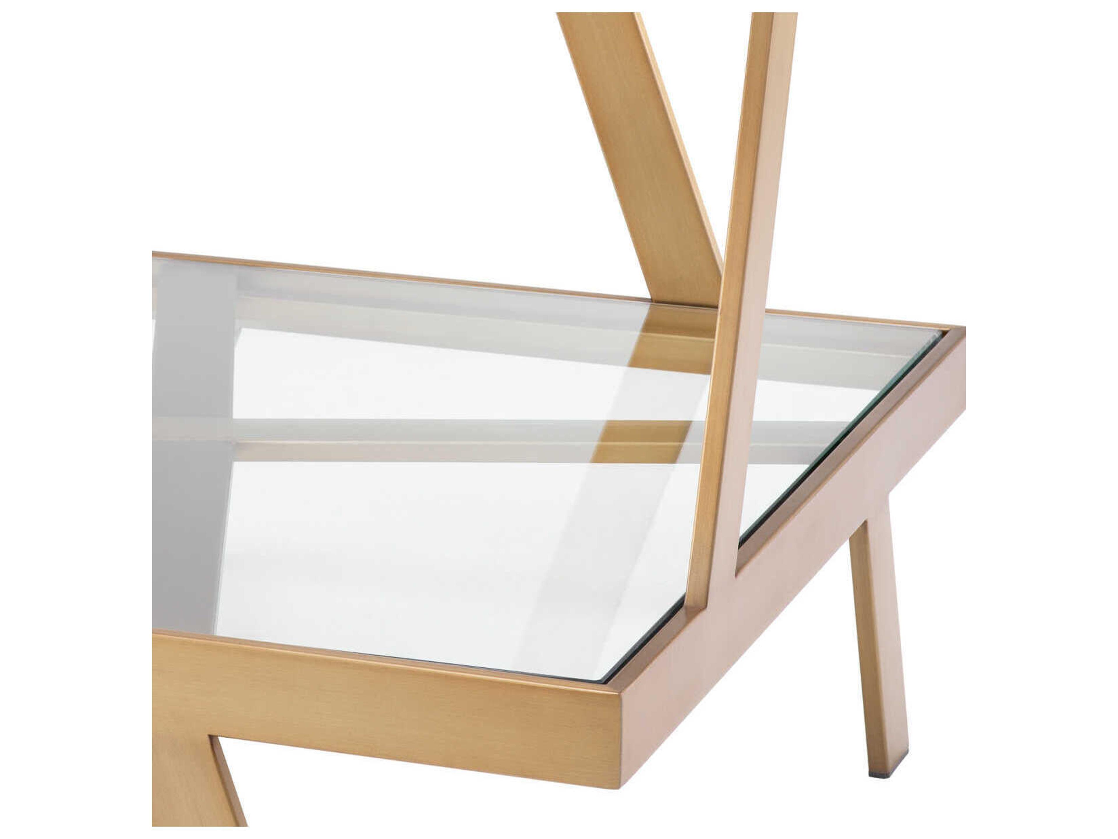 Eichholtz Billinghurst Brushed Brass Side Table