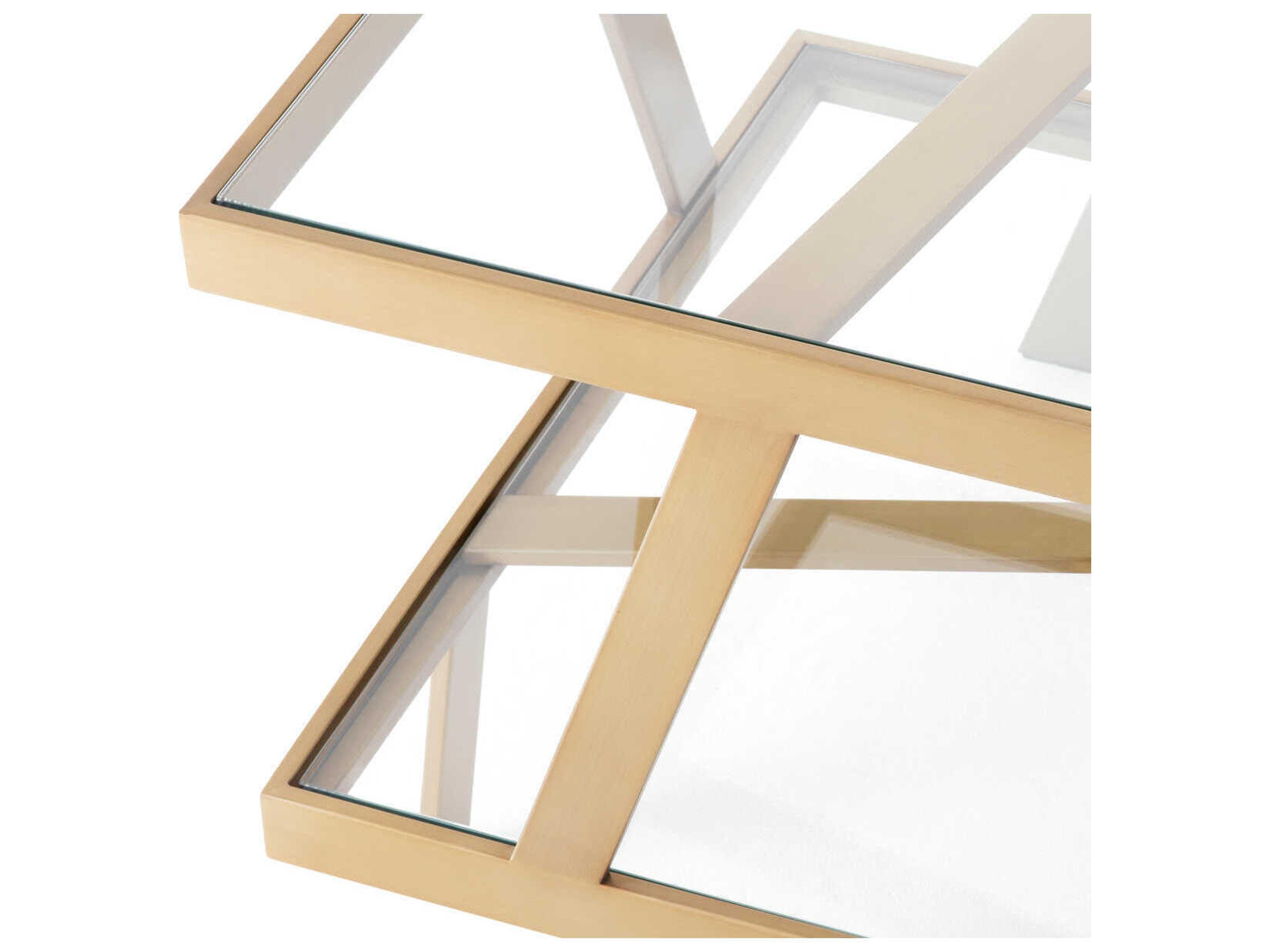 Eichholtz Billinghurst Brushed Brass Side Table