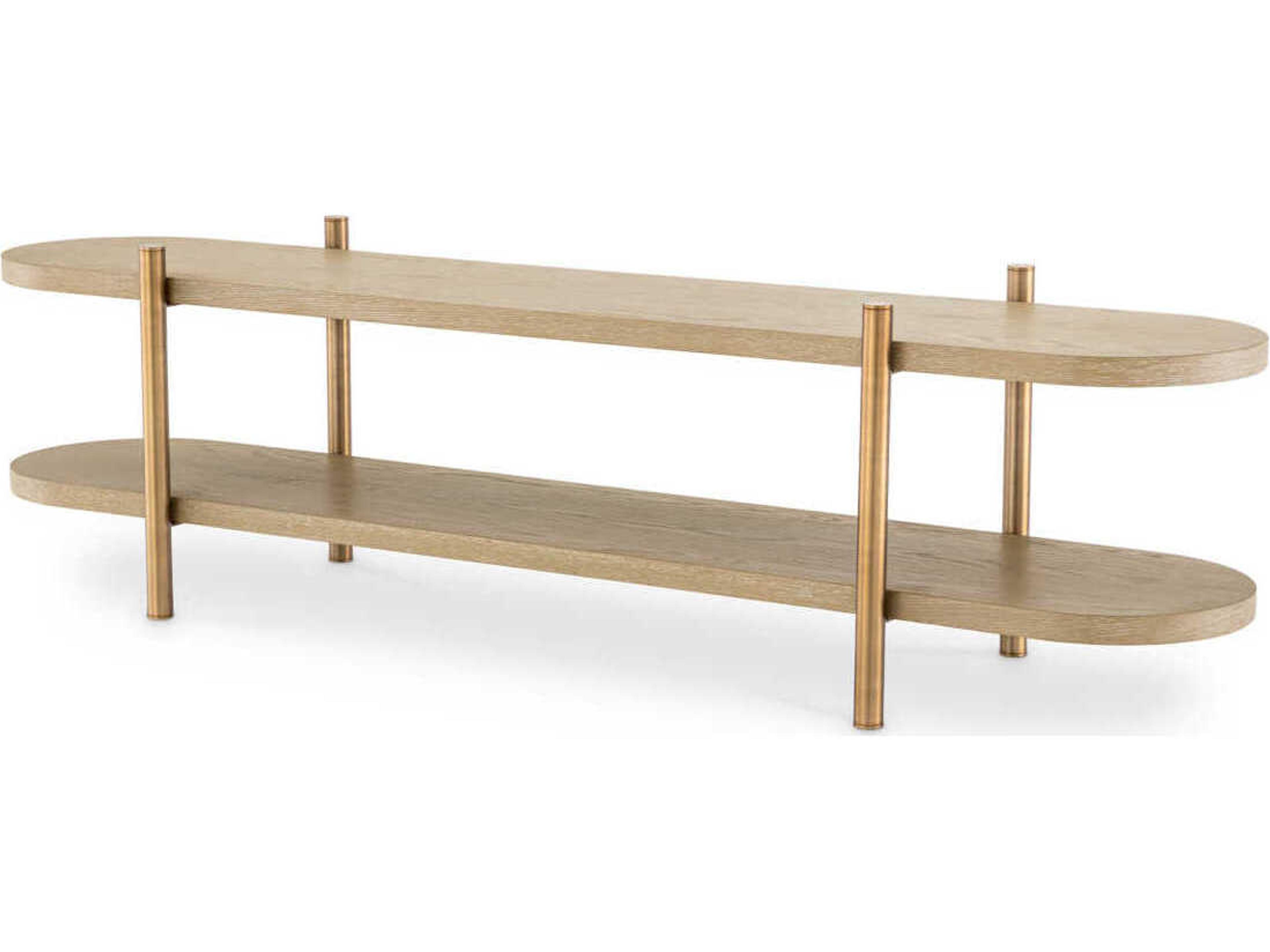 Scario Washed Oak Veneer Cabinet