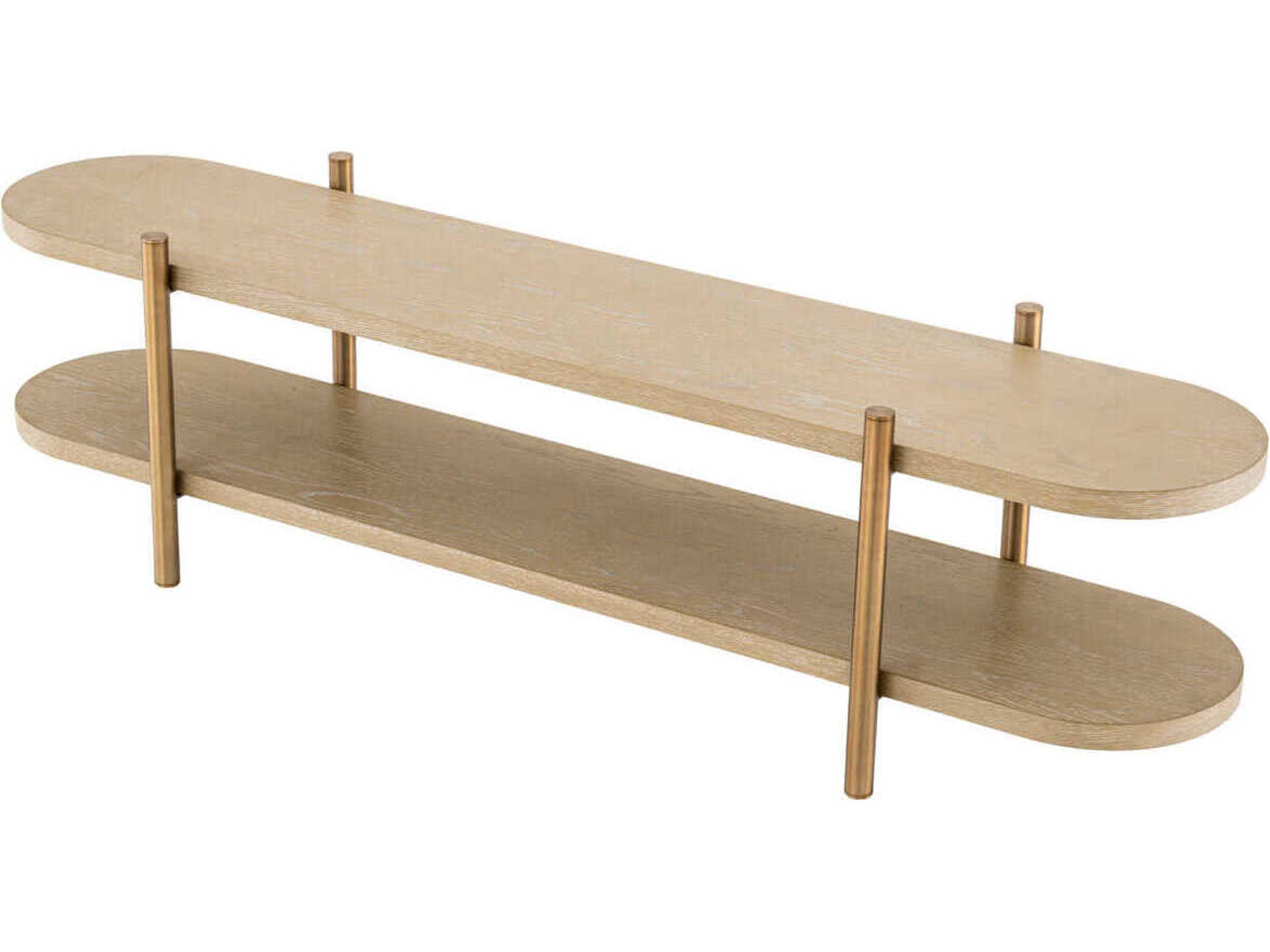 Eichholtz Scario Washed Oak Veneer Cabinet