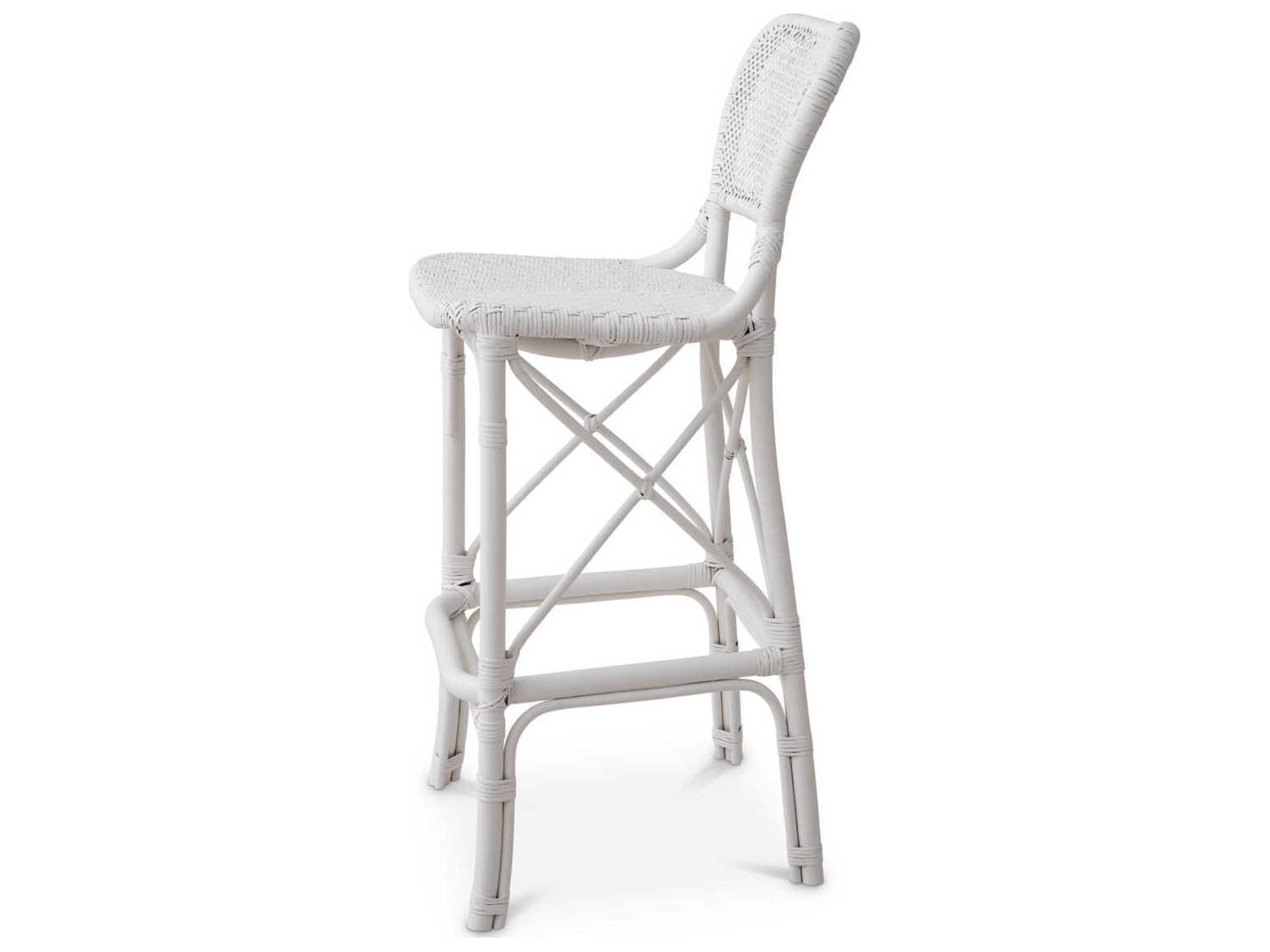 Eichholtz Stool Colony Matte White Bar