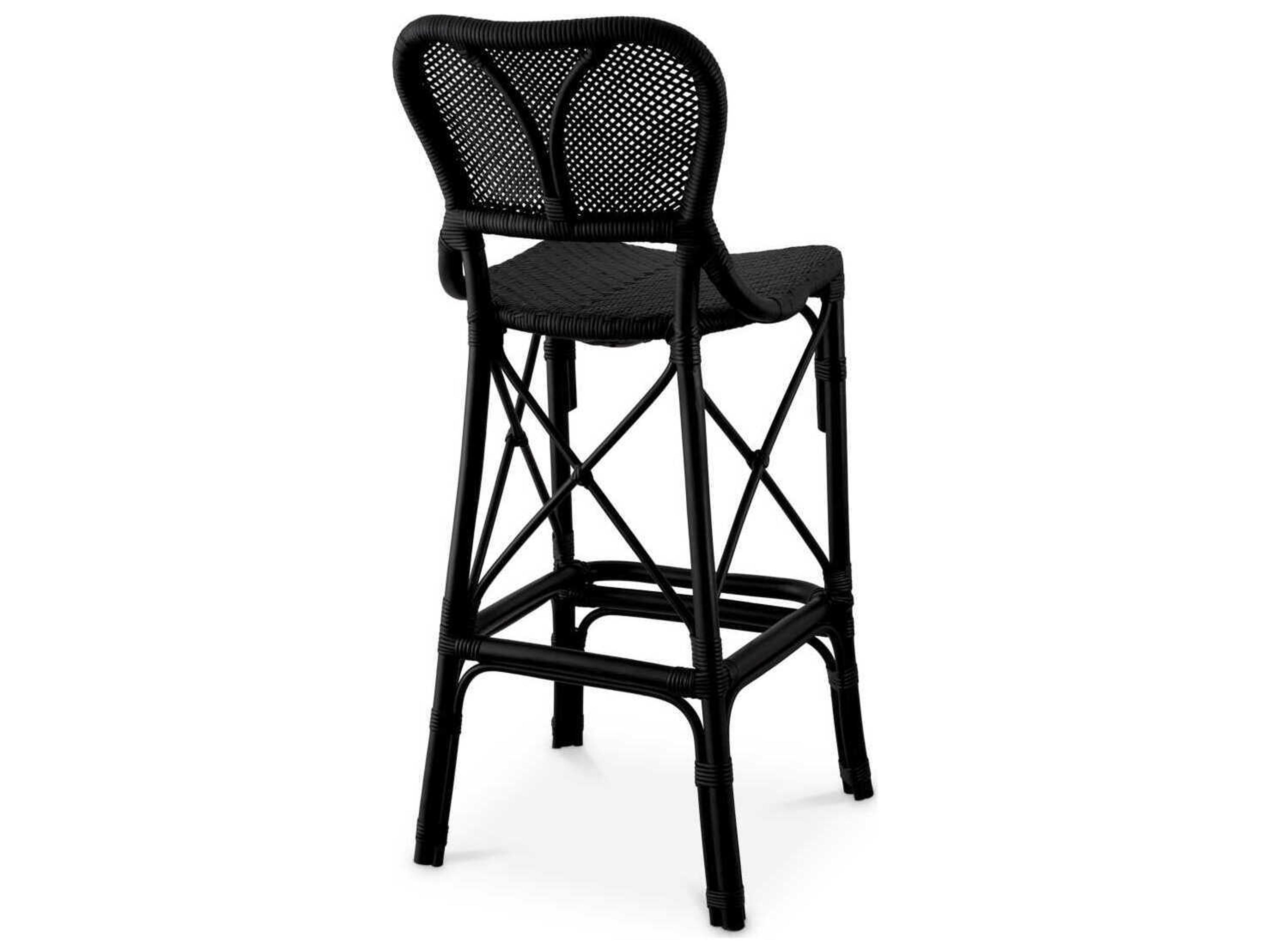 Eichholtz Stool Colony Matte Black Bar