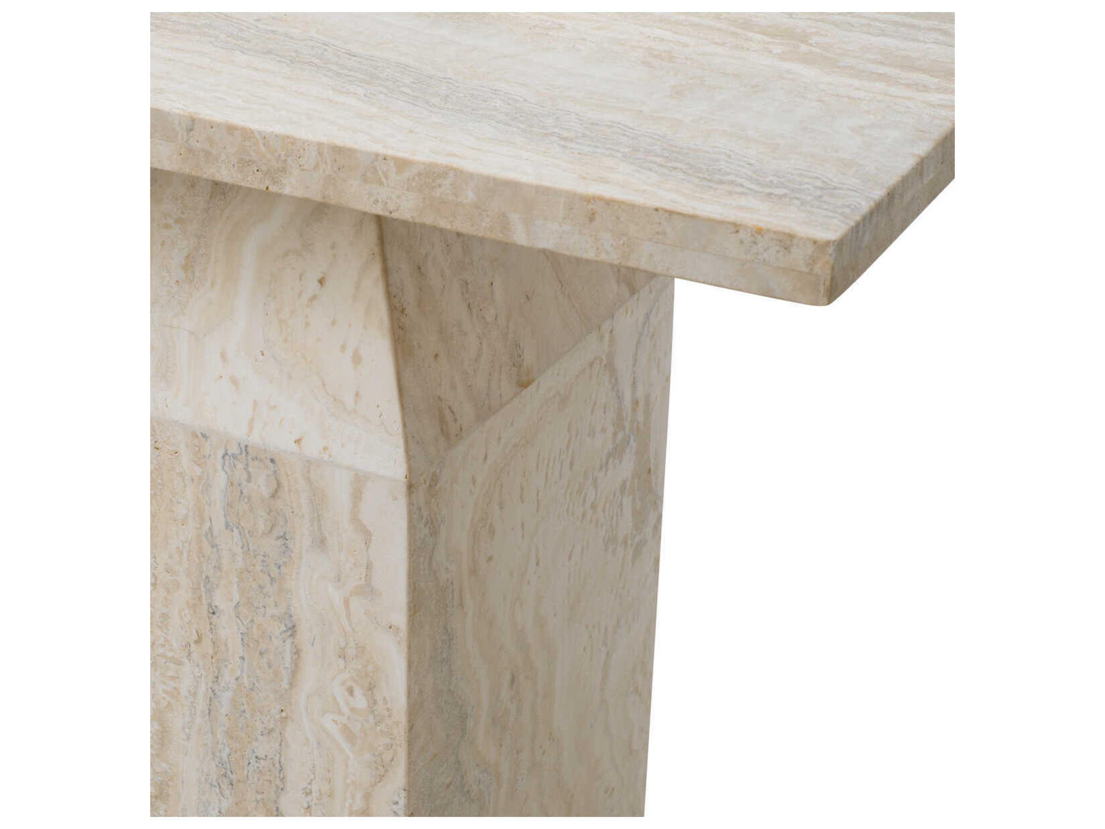 Eichholtz Tarragona Travertine Console Table
