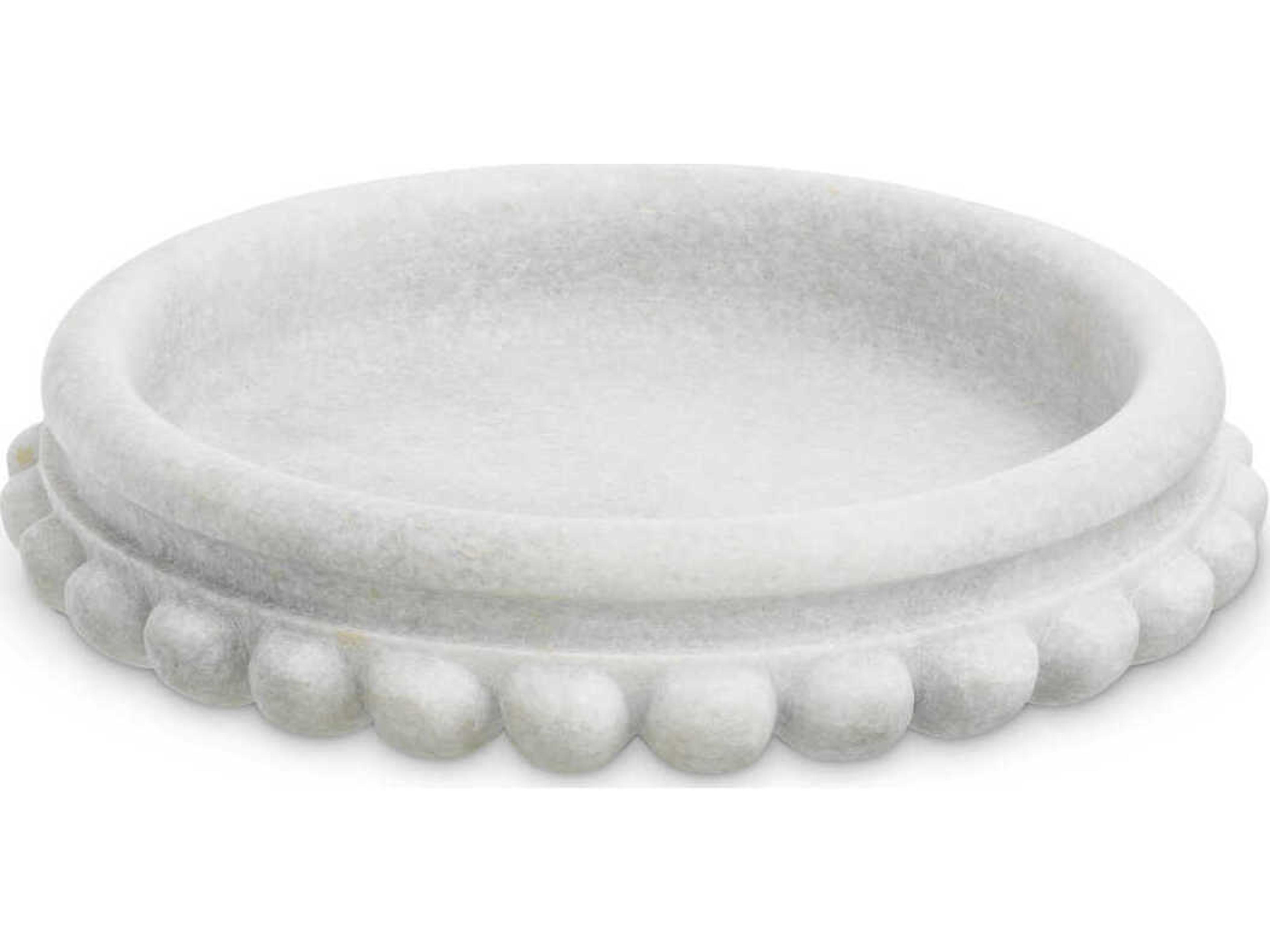 Eichholtz Yerba White Marble Bowl