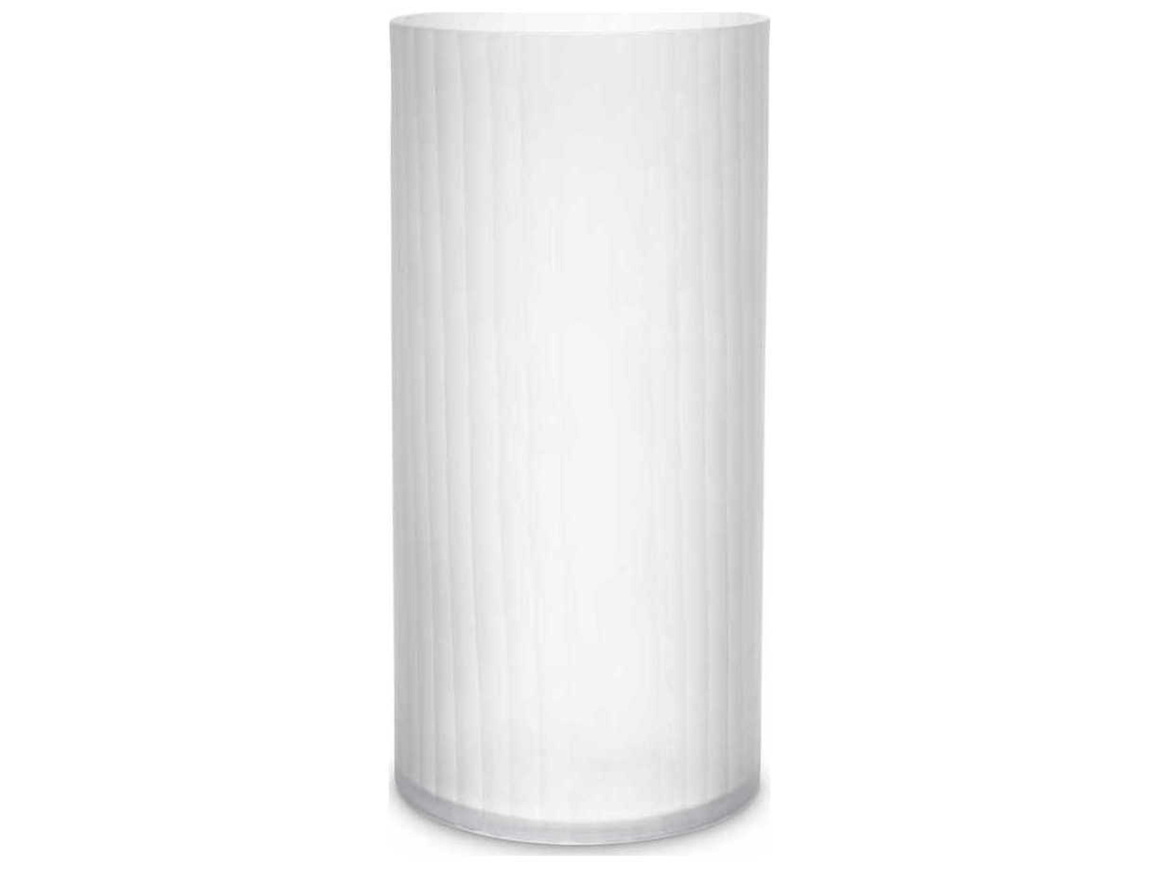 Haight S Frosted White Vase