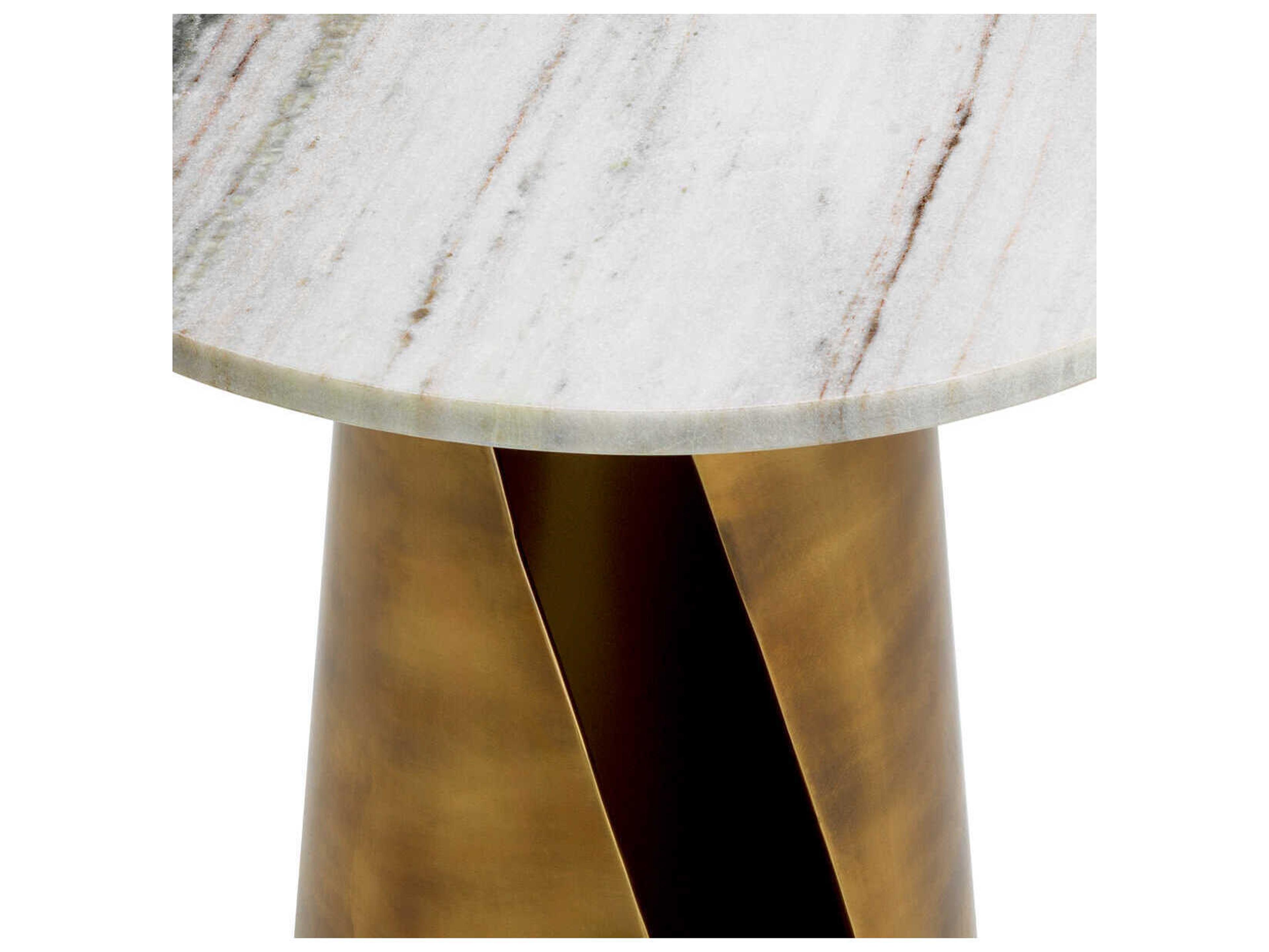 Eichholtz Nuova Vintage Brass Side Table