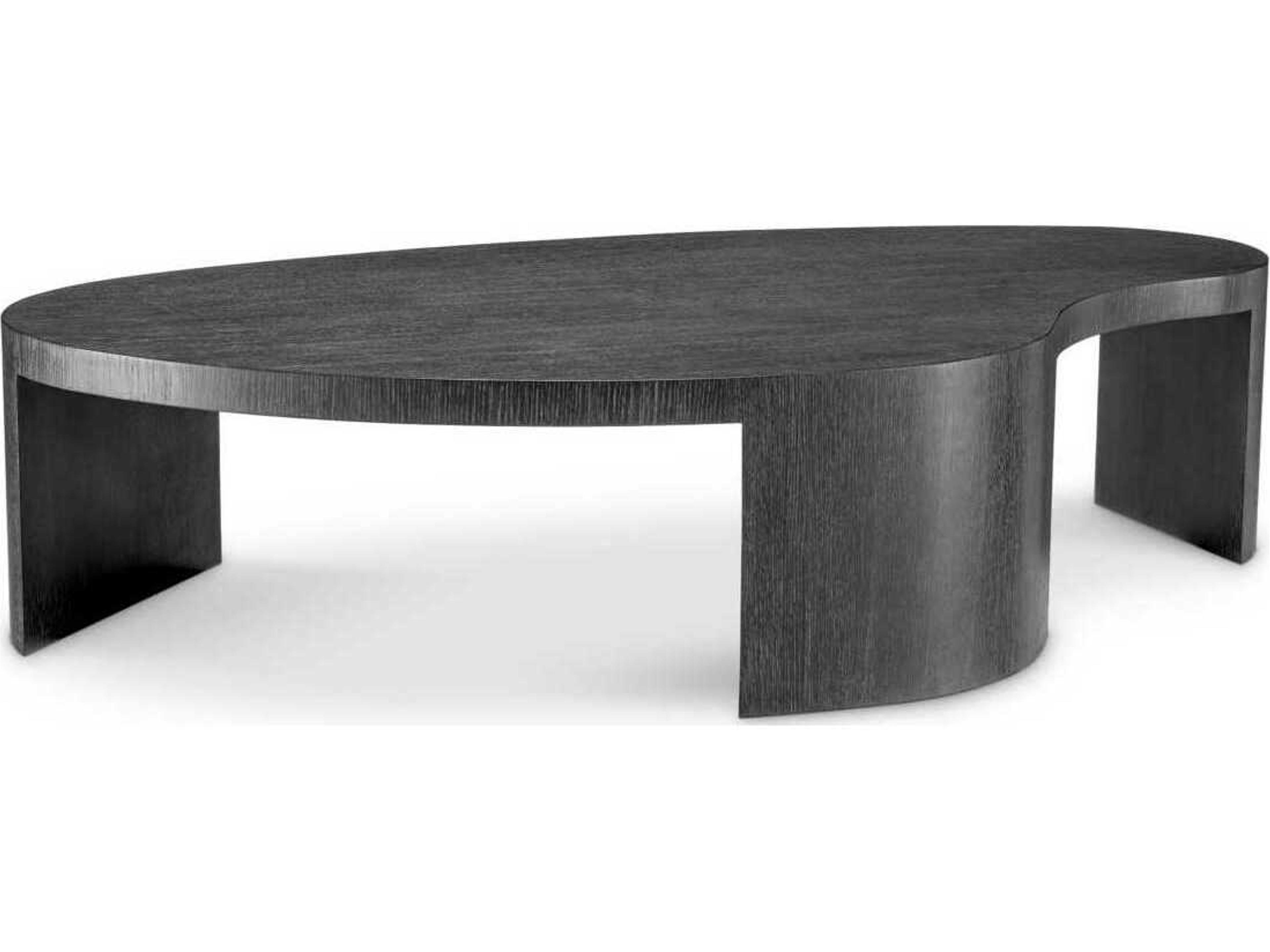 Ancona Coffee Table Organic Charcoal Grey Oak