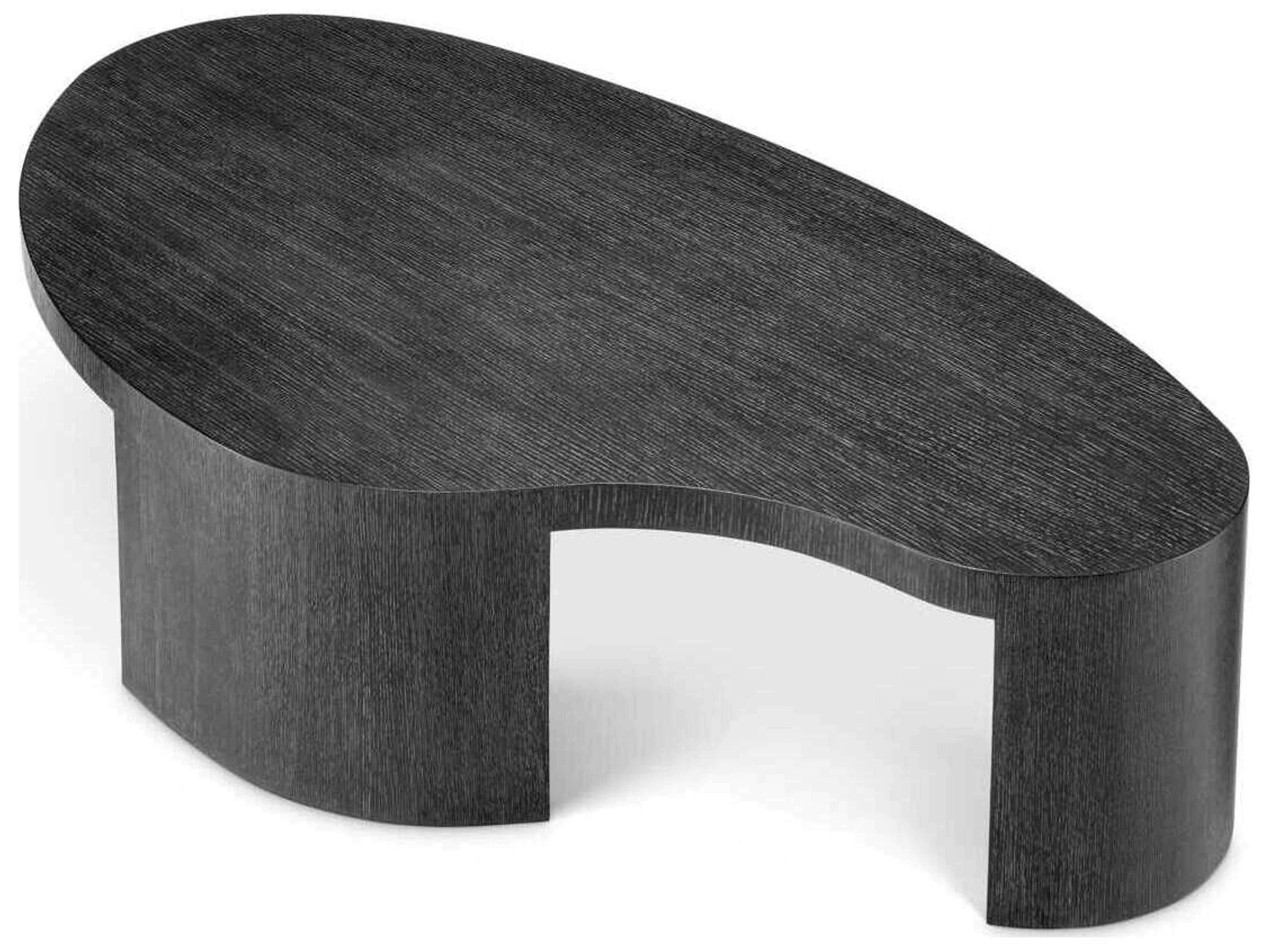 Eichholtz Ancona Charcoal Grey Oak Veneer Coffee Table