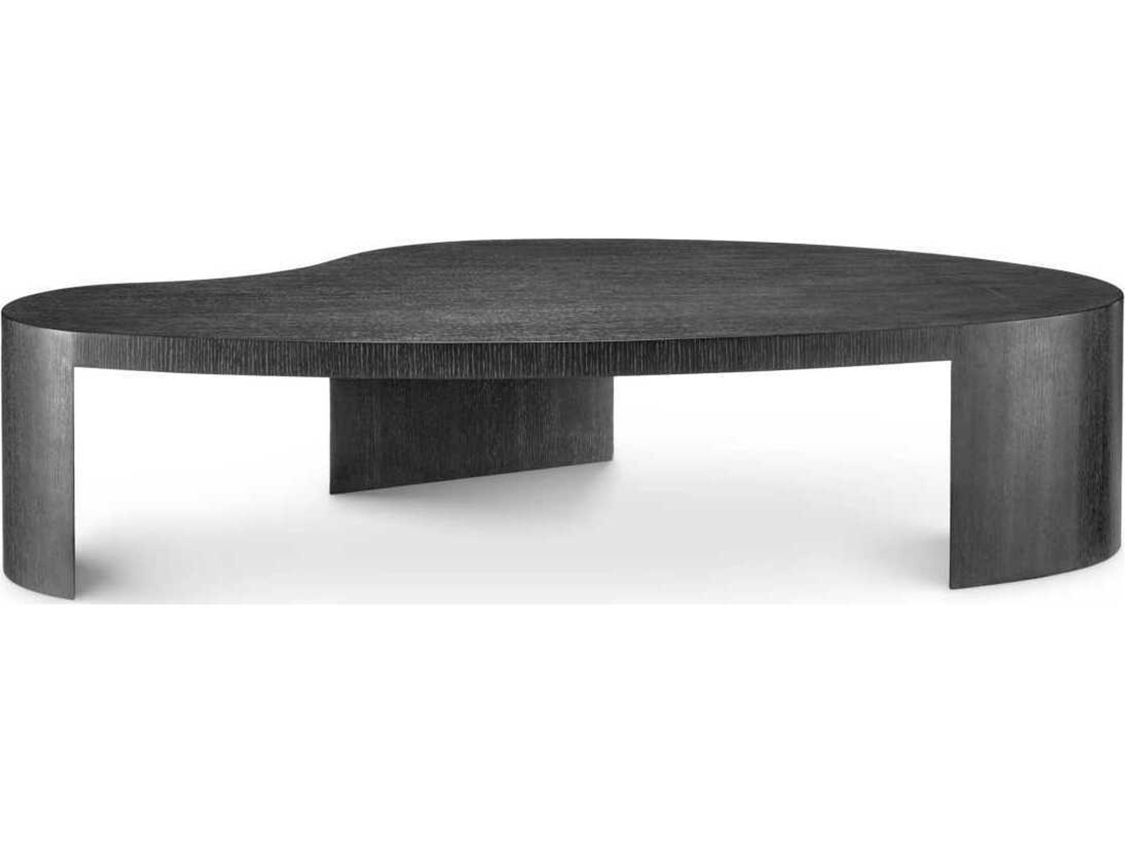 Eichholtz Ancona Charcoal Grey Oak Veneer Coffee Table