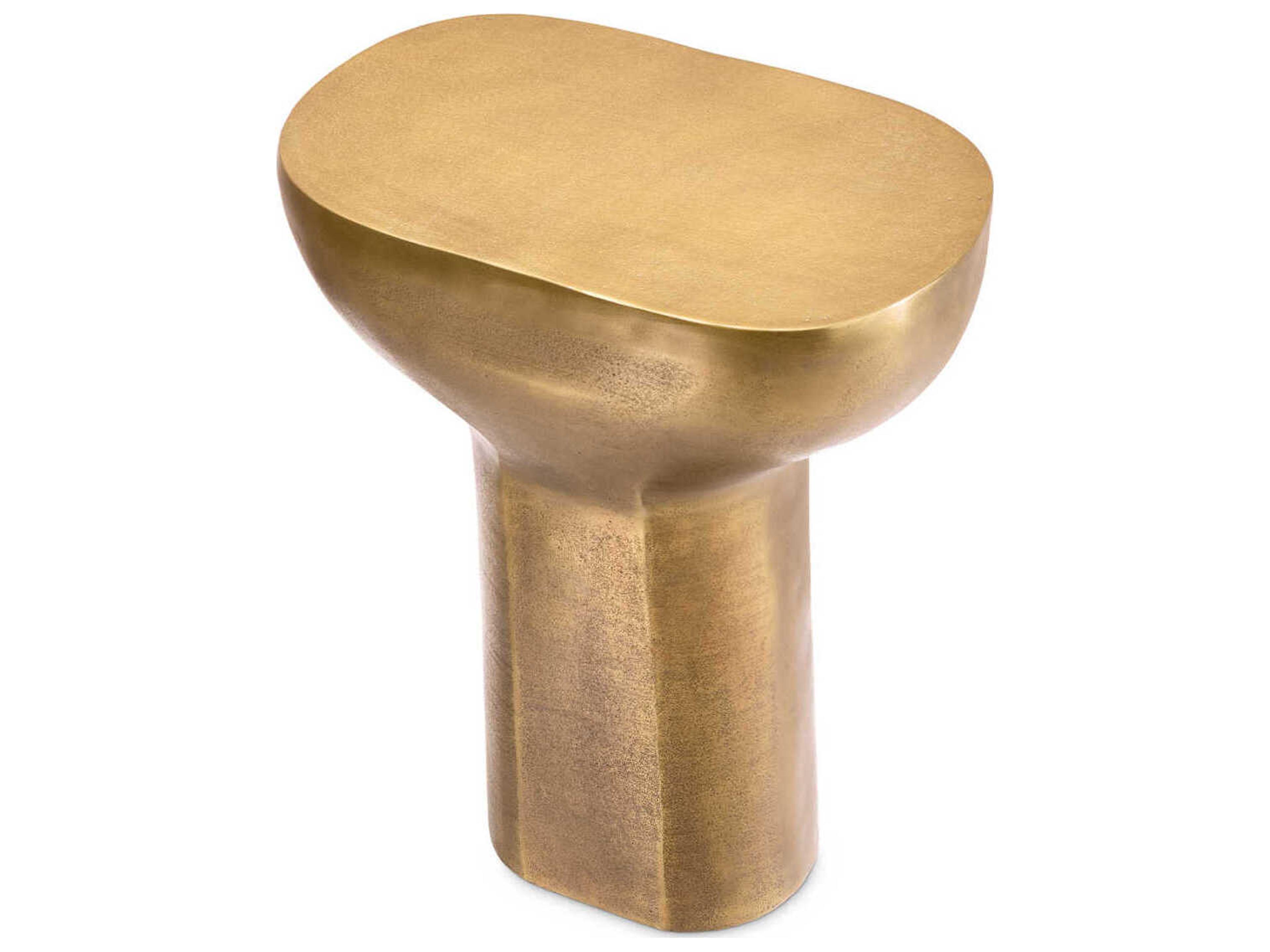 Eichholtz Cremona Antique Brass Side Table