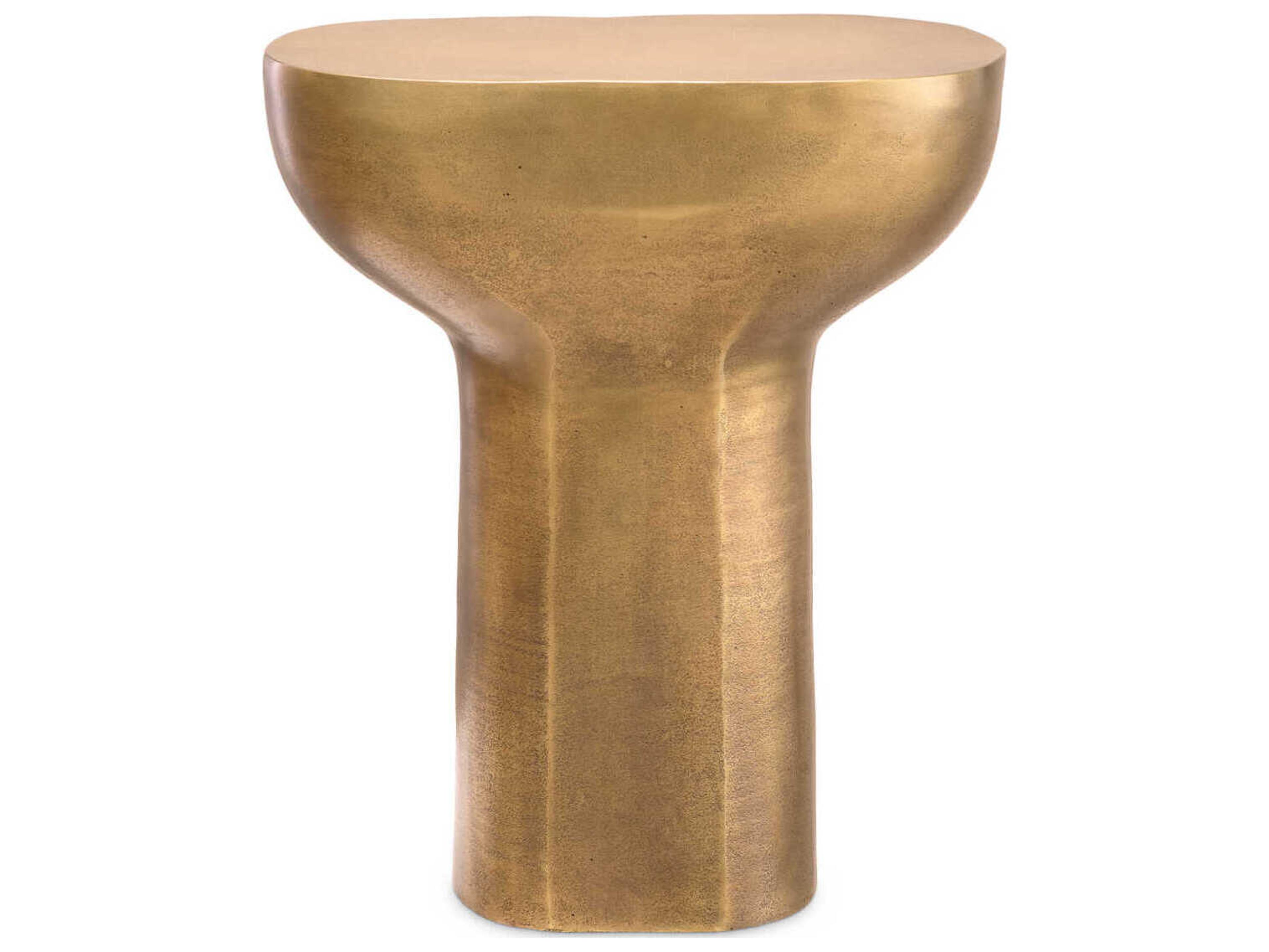 Eichholtz Cremona Antique Brass Side Table