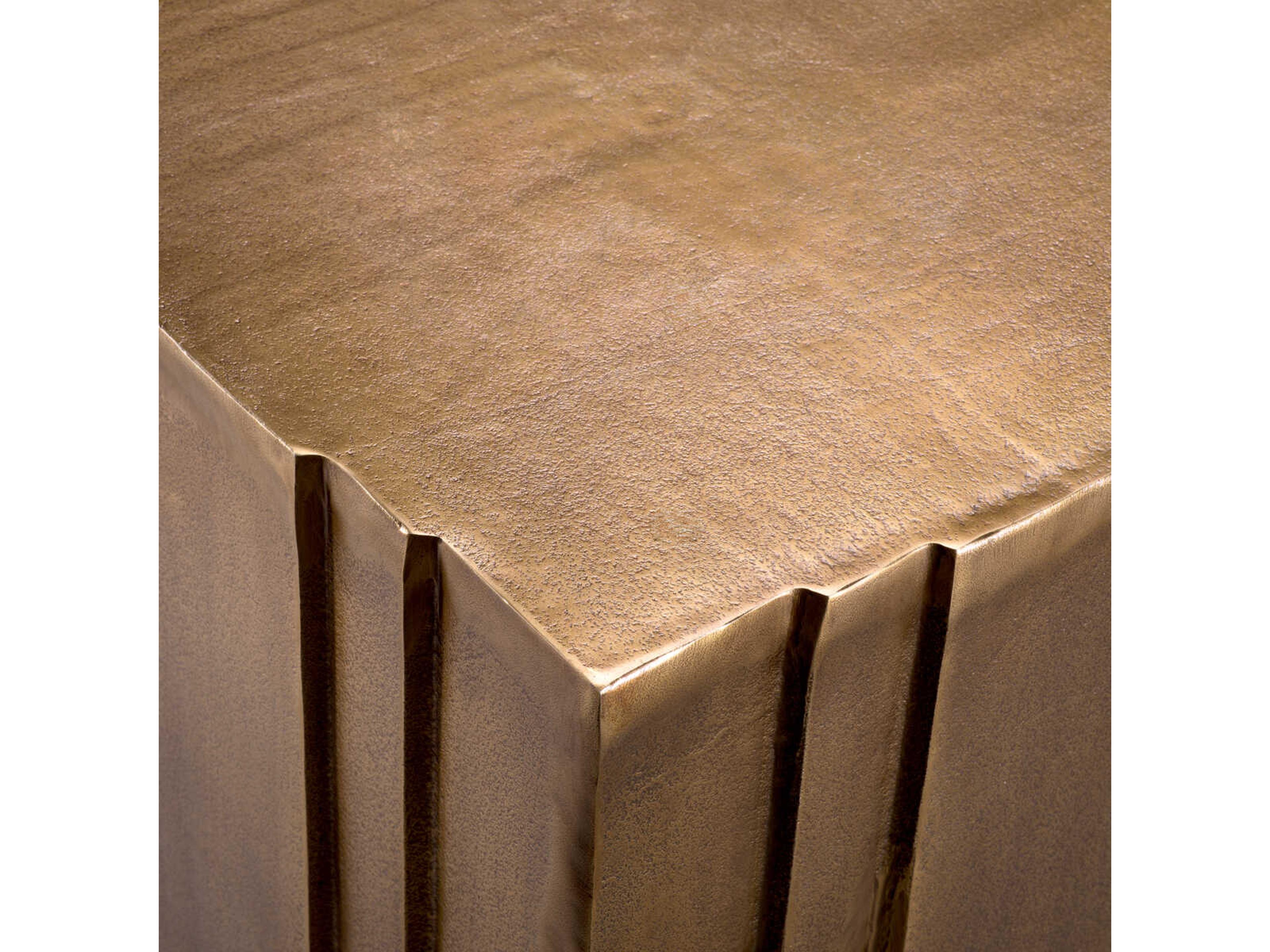 Eichholtz Gubbio Antique Brass Side Table