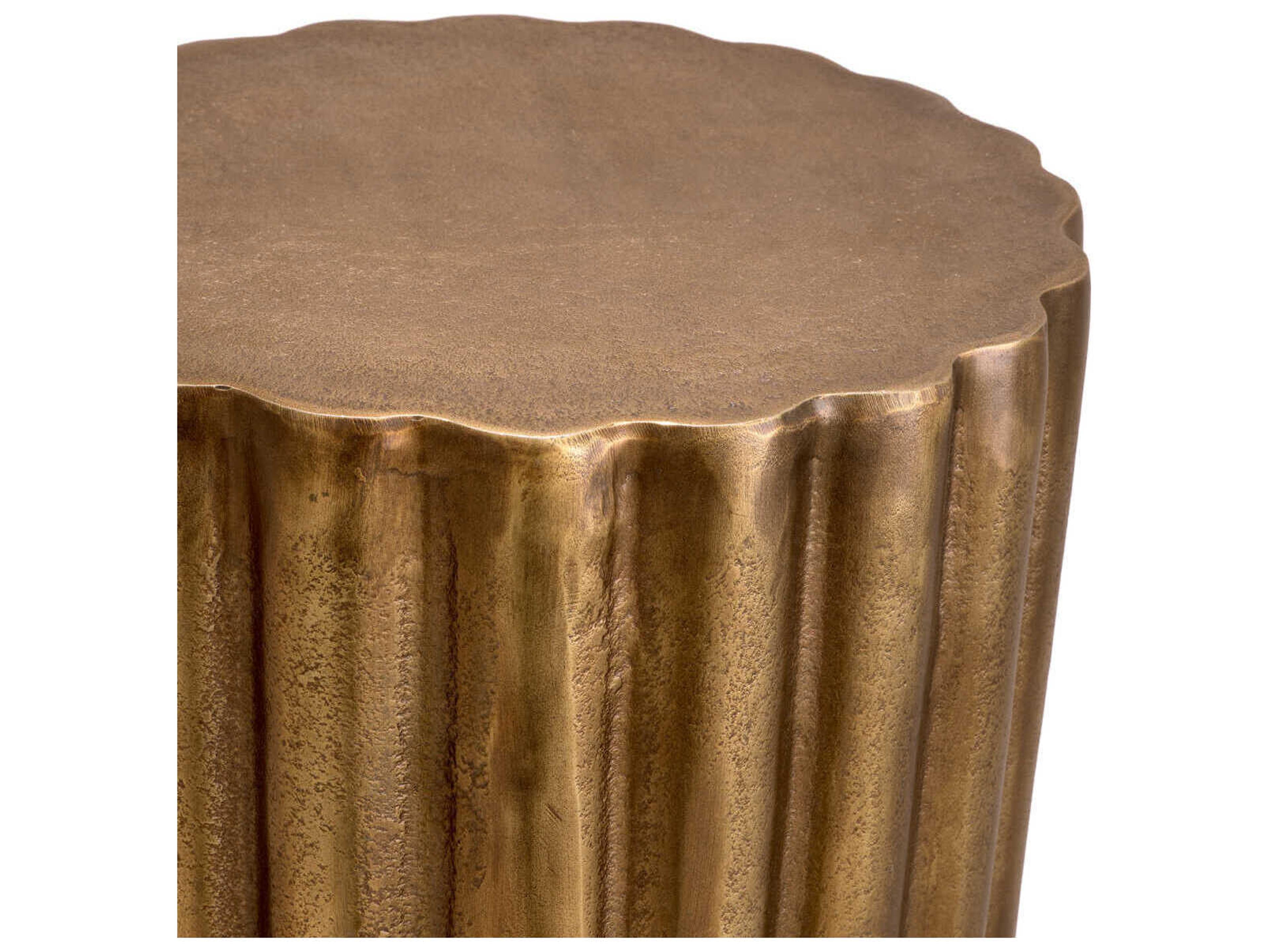 Eichholtz Padua S Antique Brass Side Table