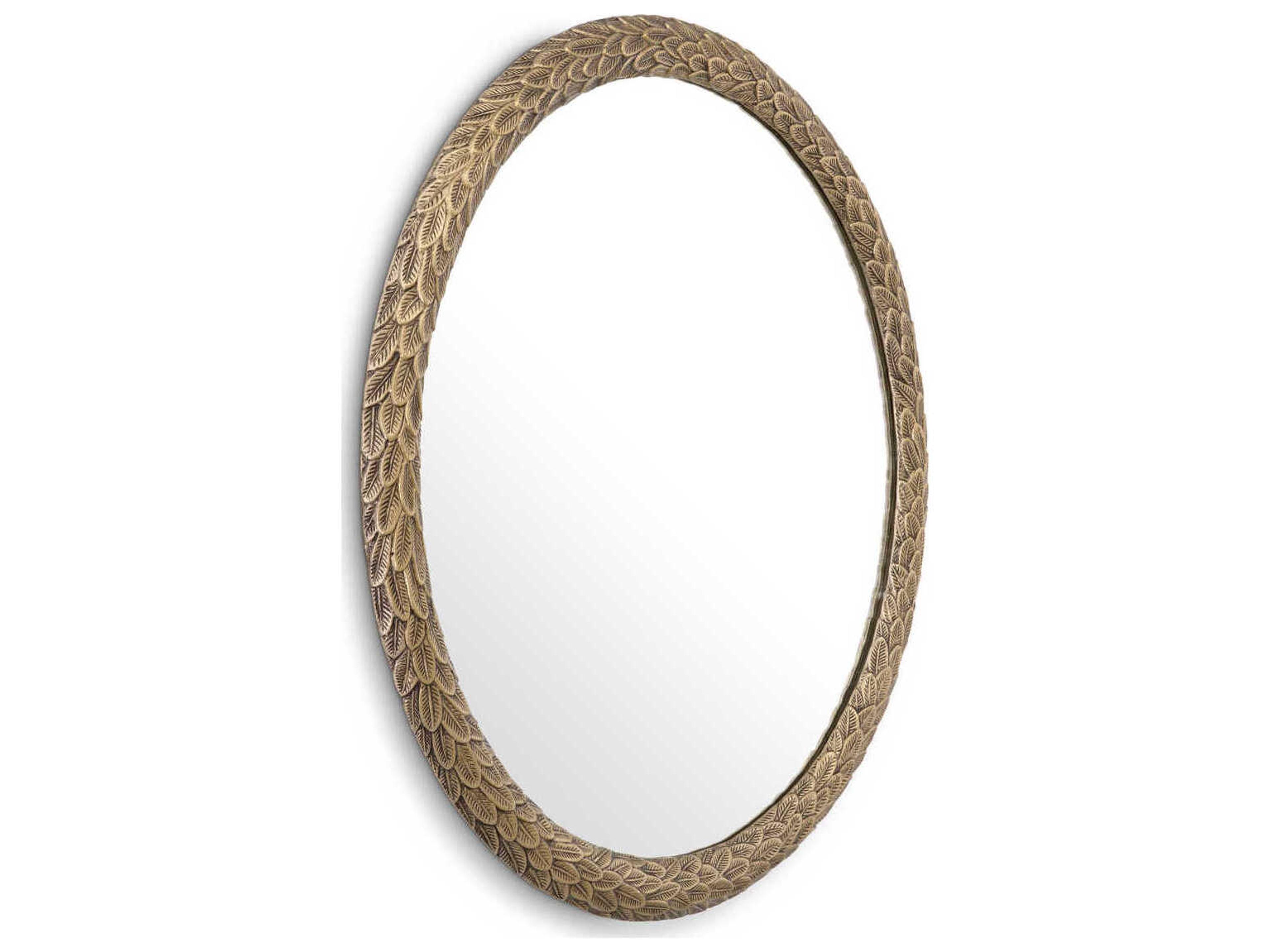 Soave Antique Brass Mirror