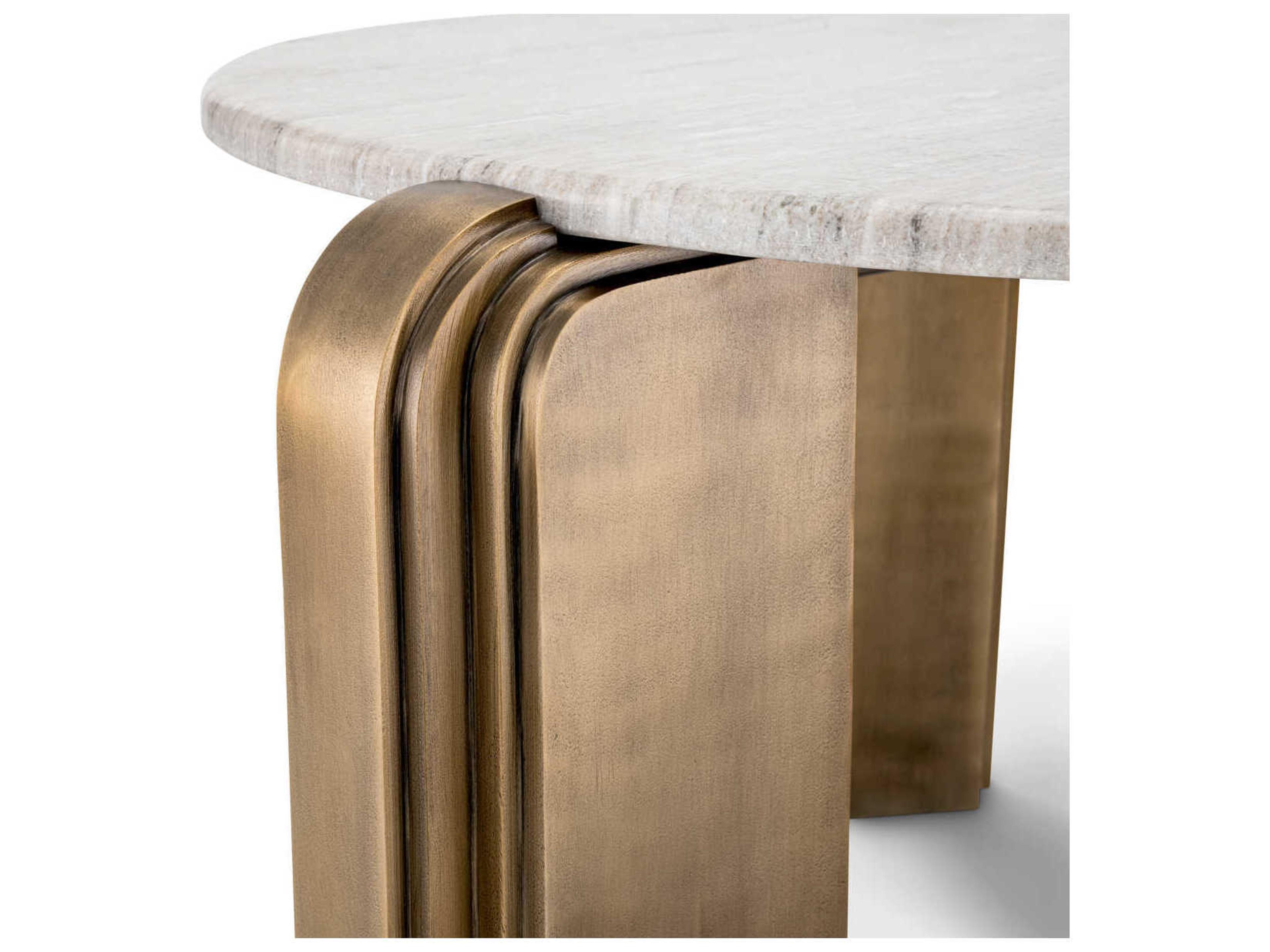 Eichholtz Albion Antique Brass Coffee Table