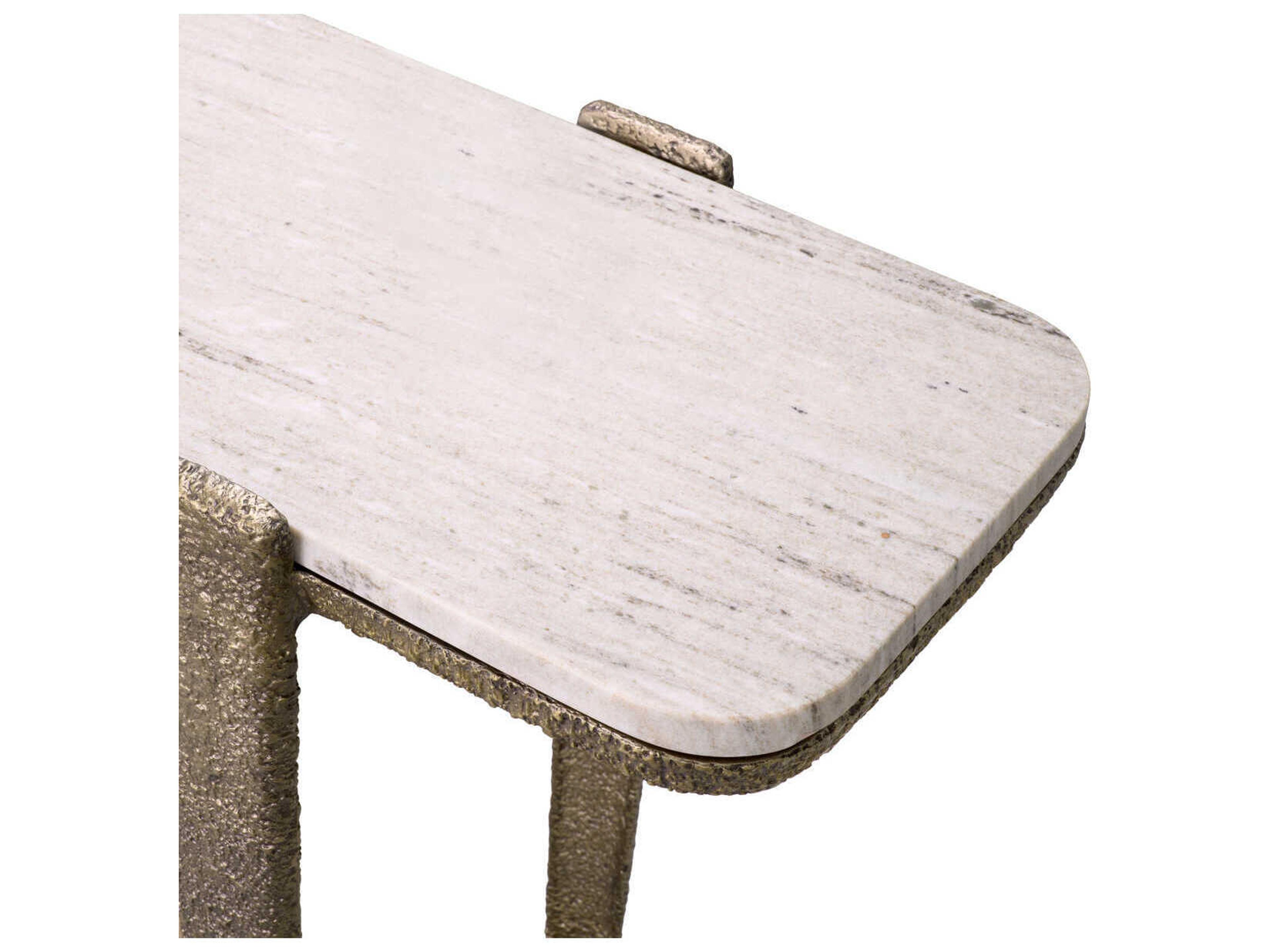 Eichholtz Orinda Antique Brass Console Table