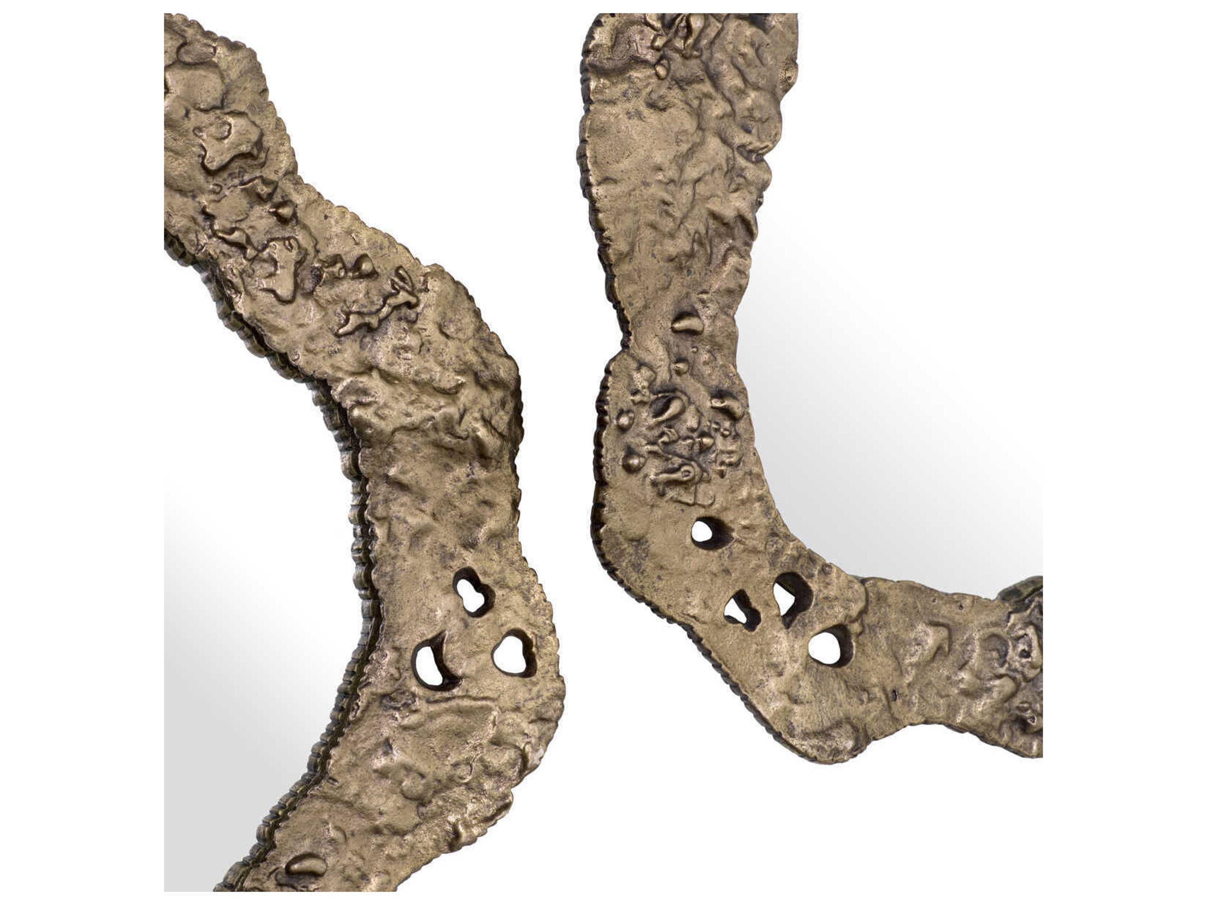 Eichholtz Foggia Antique Brass Set of 2 Mirror