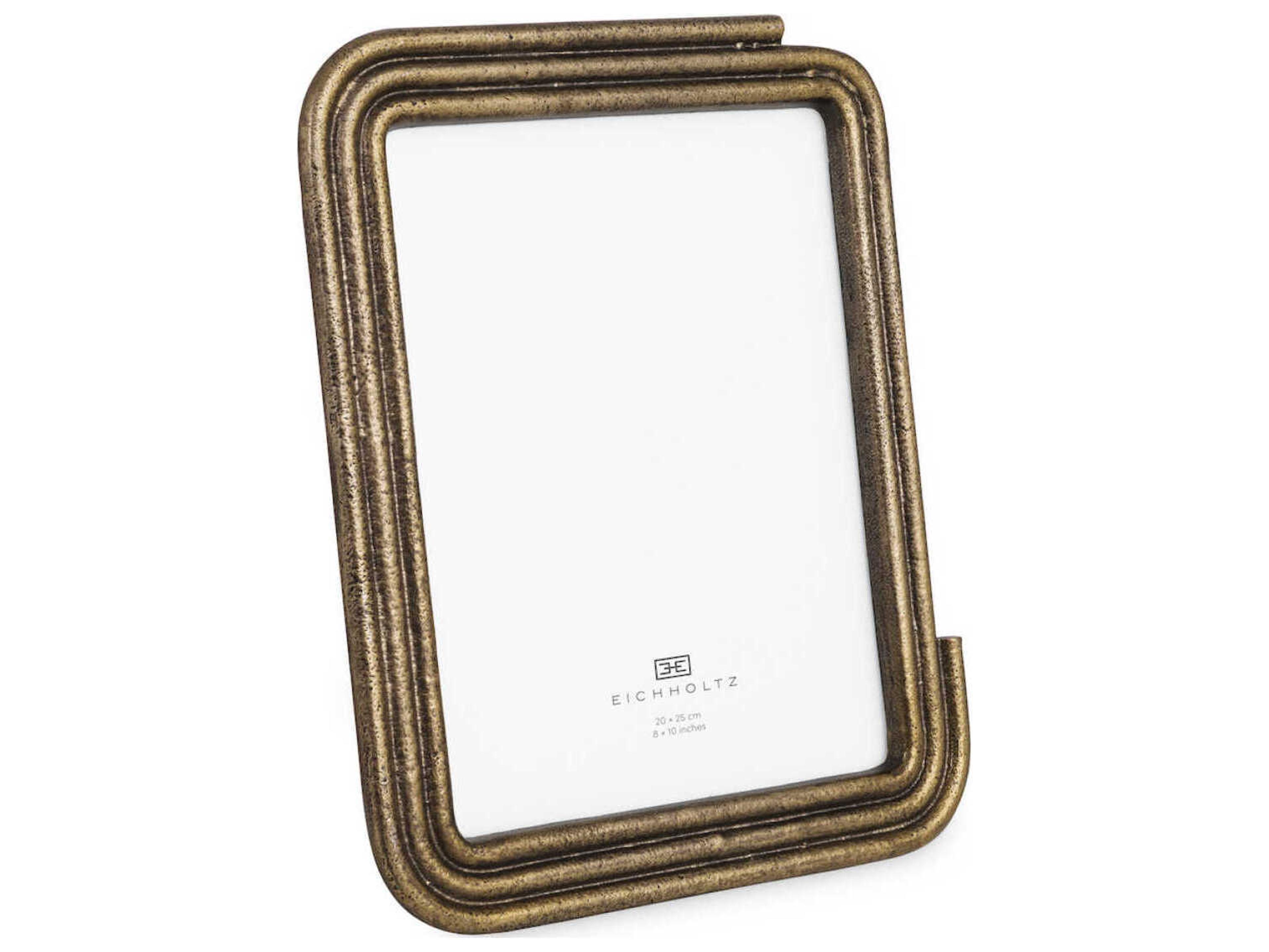 Brescia L Antique Brass Picture Frame