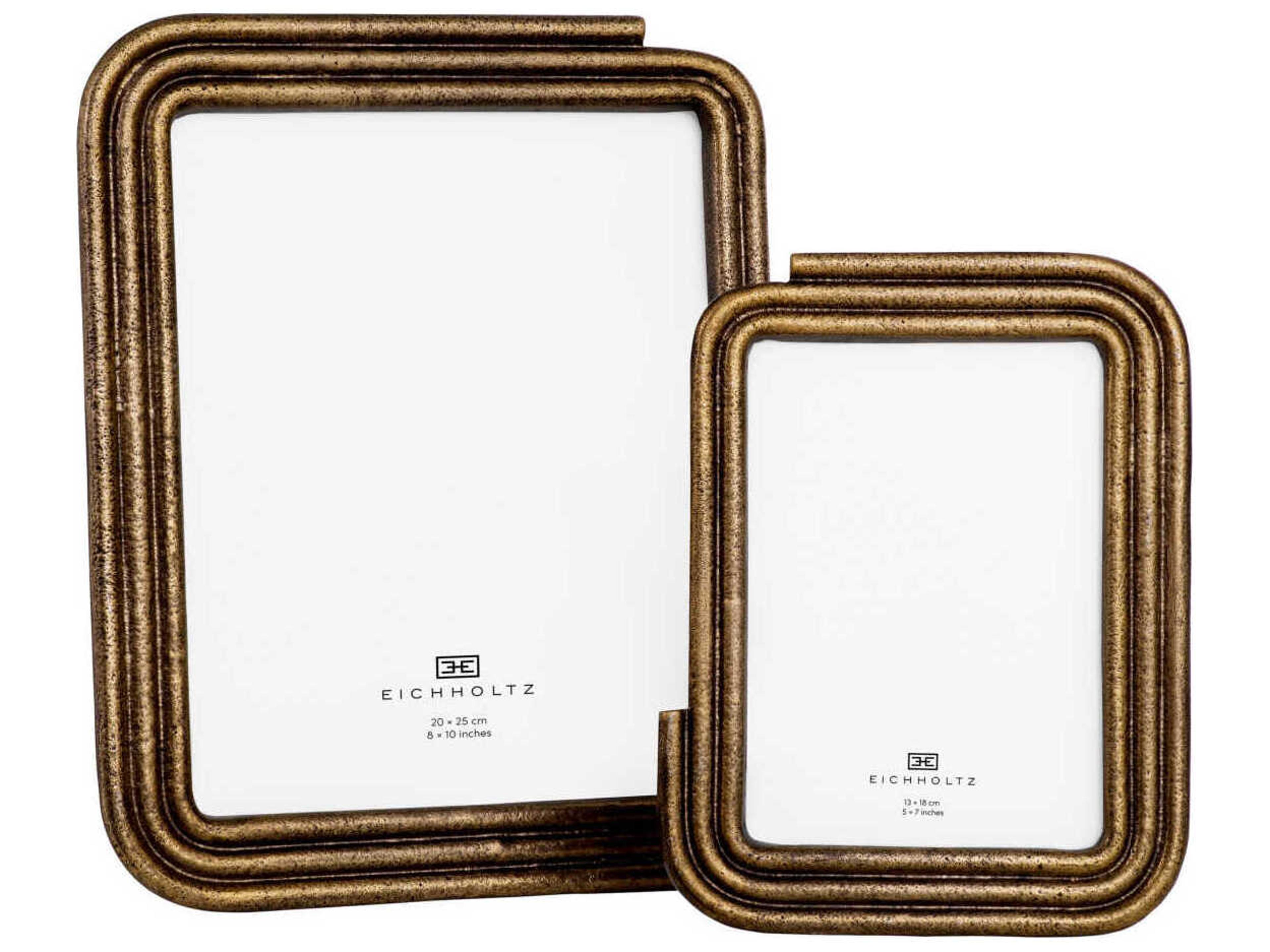 Eichholtz Brescia L Antique Brass Picture Frame