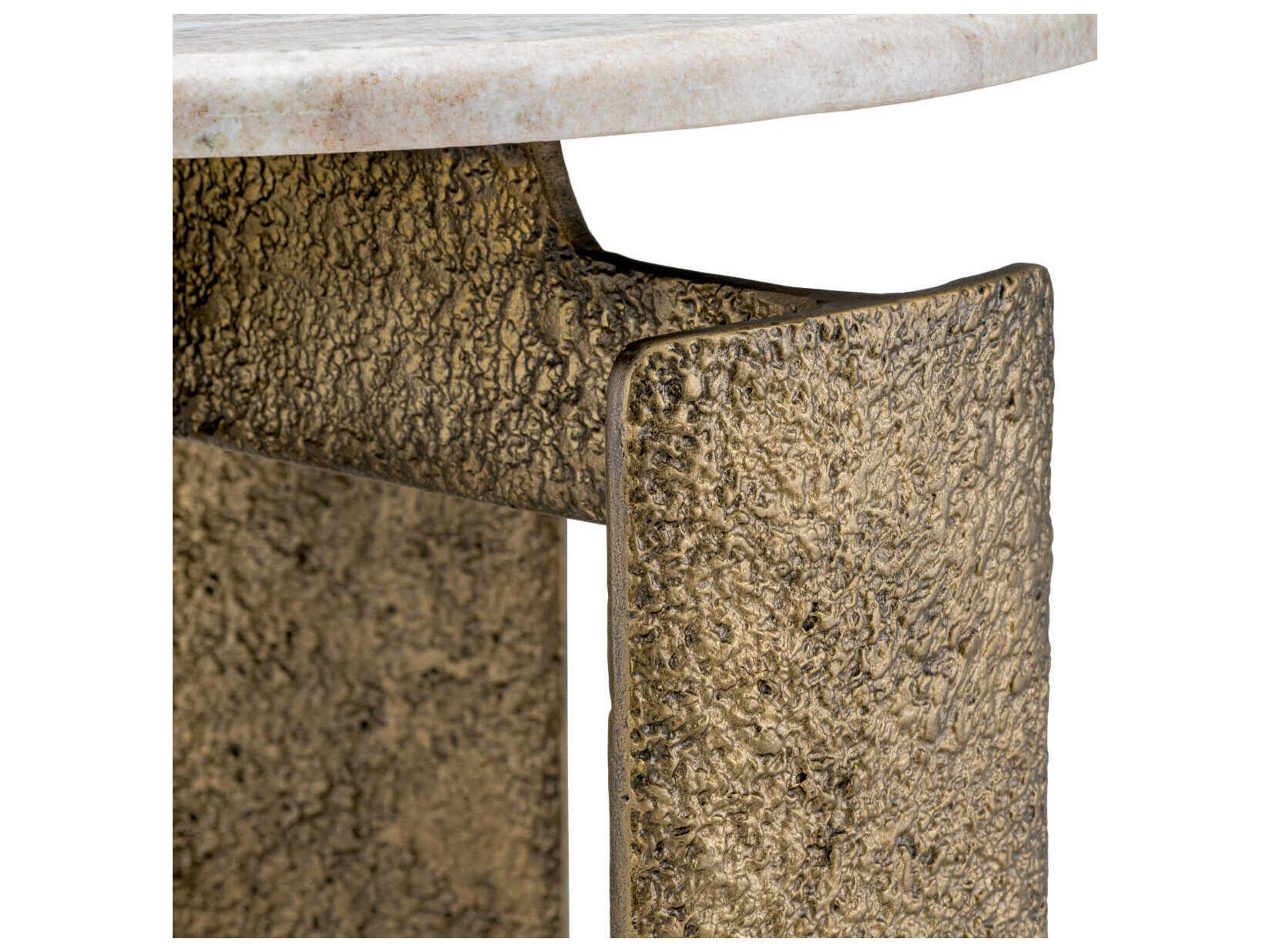 Eichholtz Bodega Antique Brass Side Table