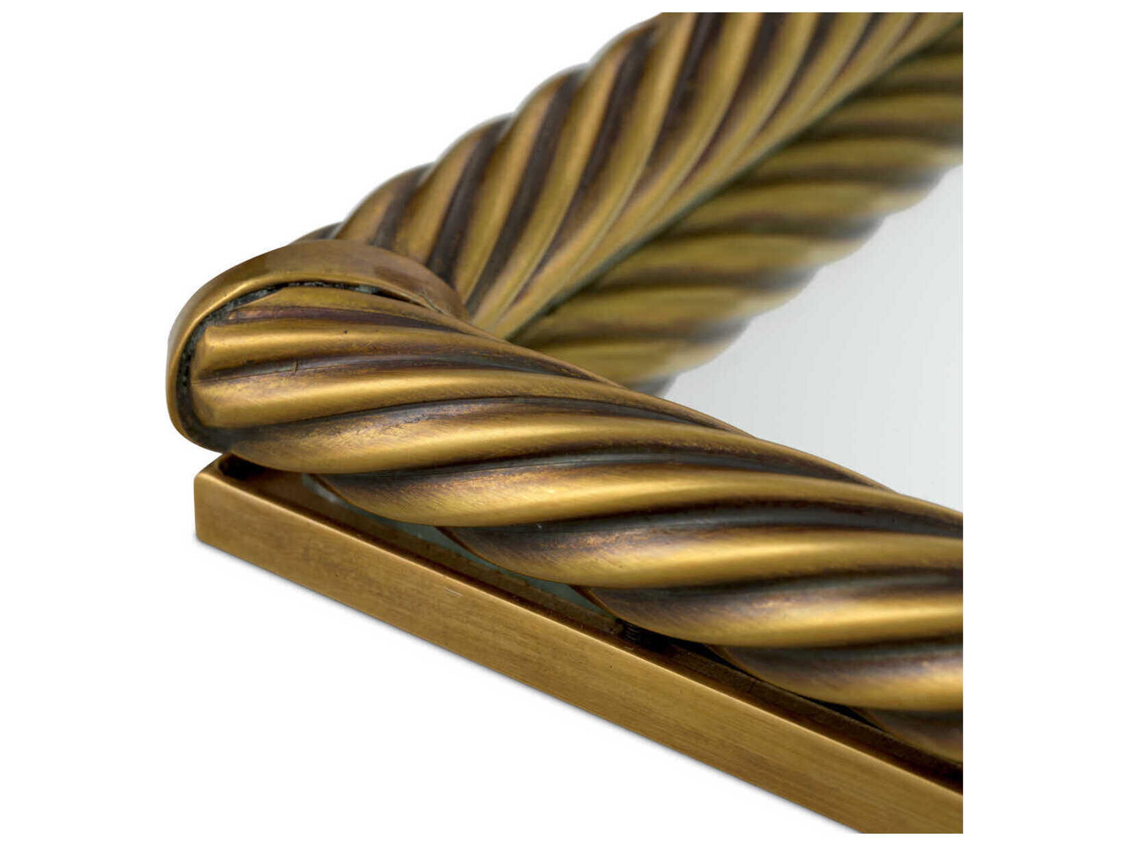 Eichholtz Salvi Rectanguar L Vintage Brass Tray