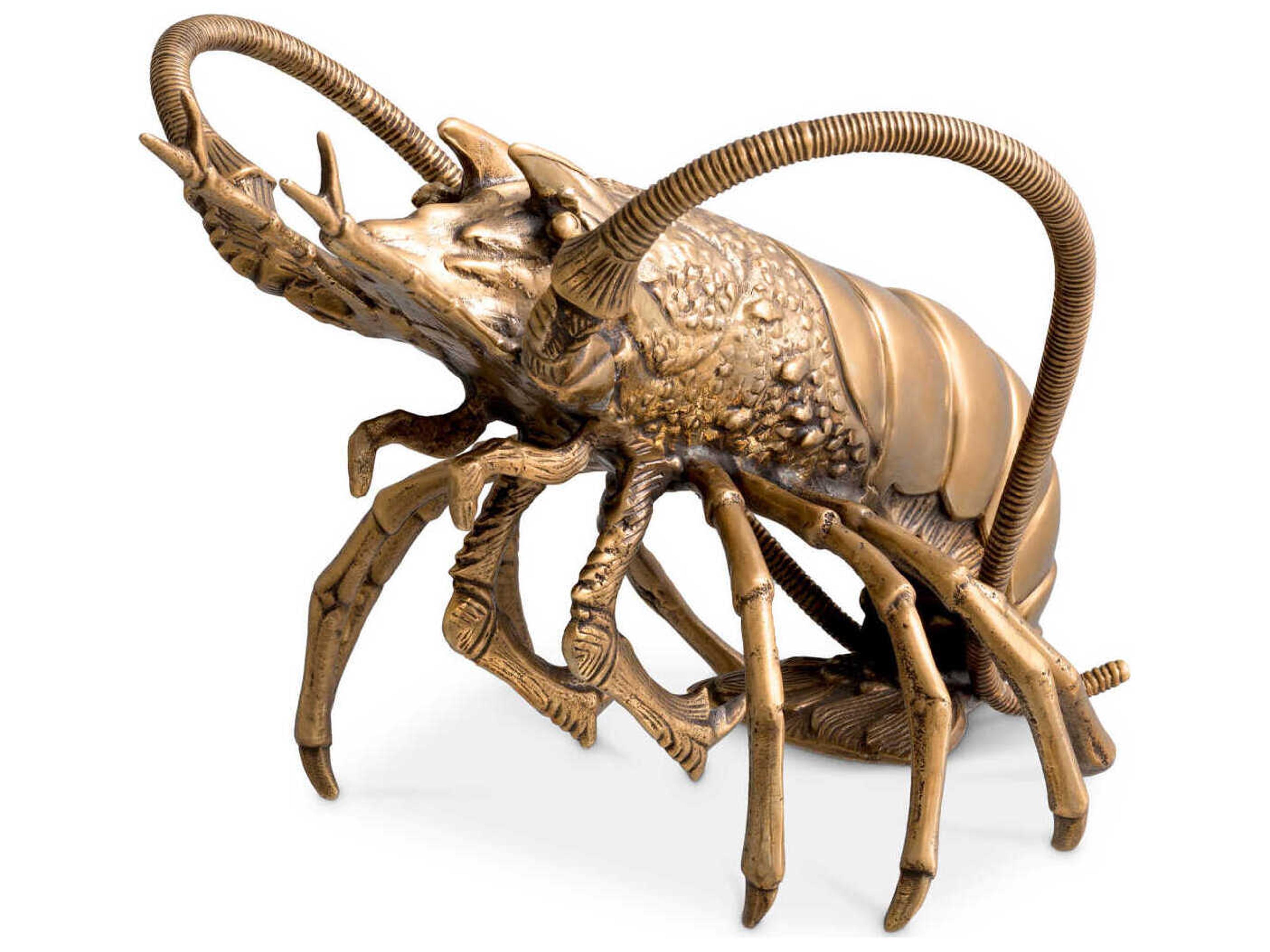 Lobster Vintage Brass Object