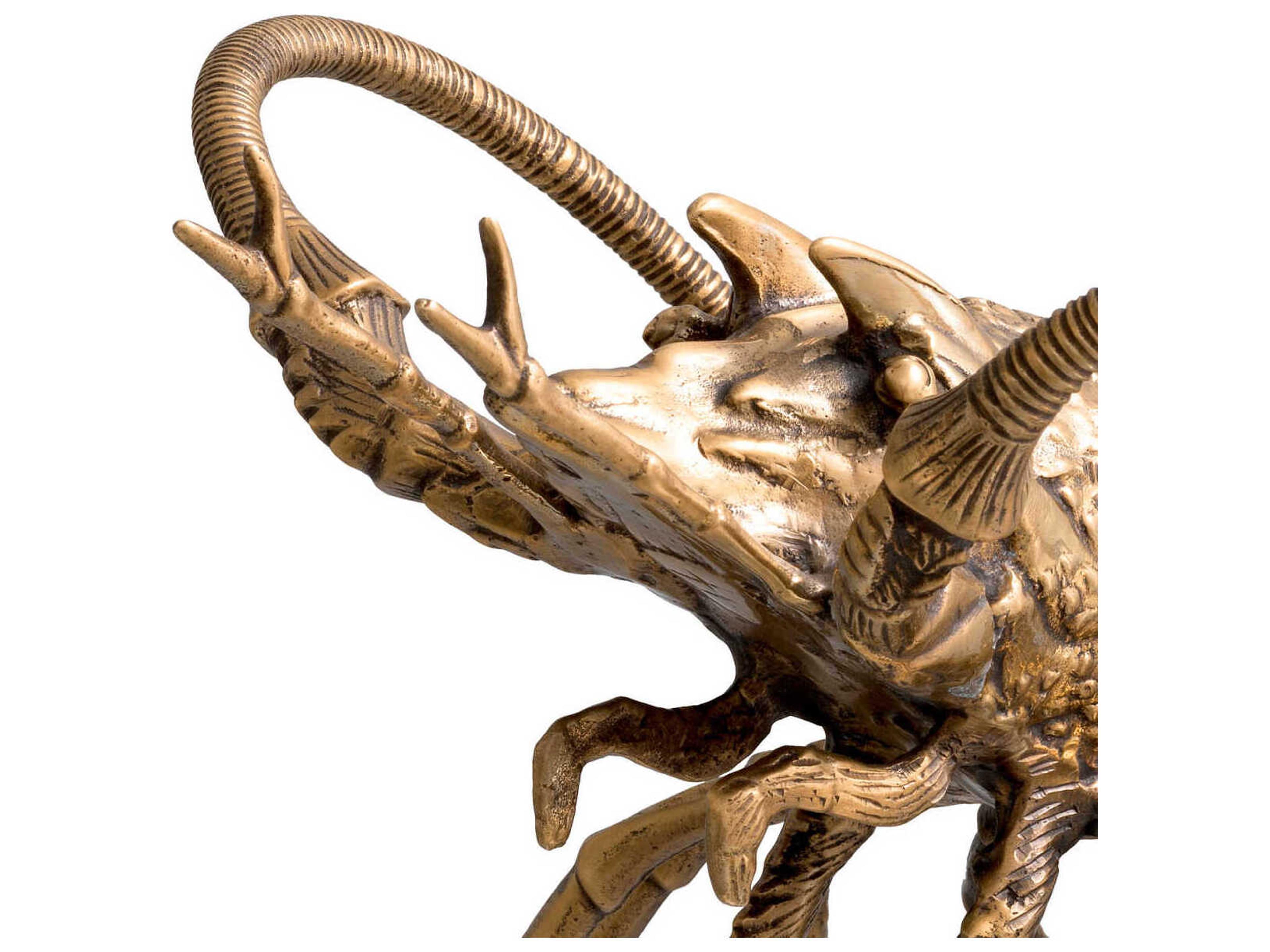 Eichholtz Lobster Vintage Brass Object