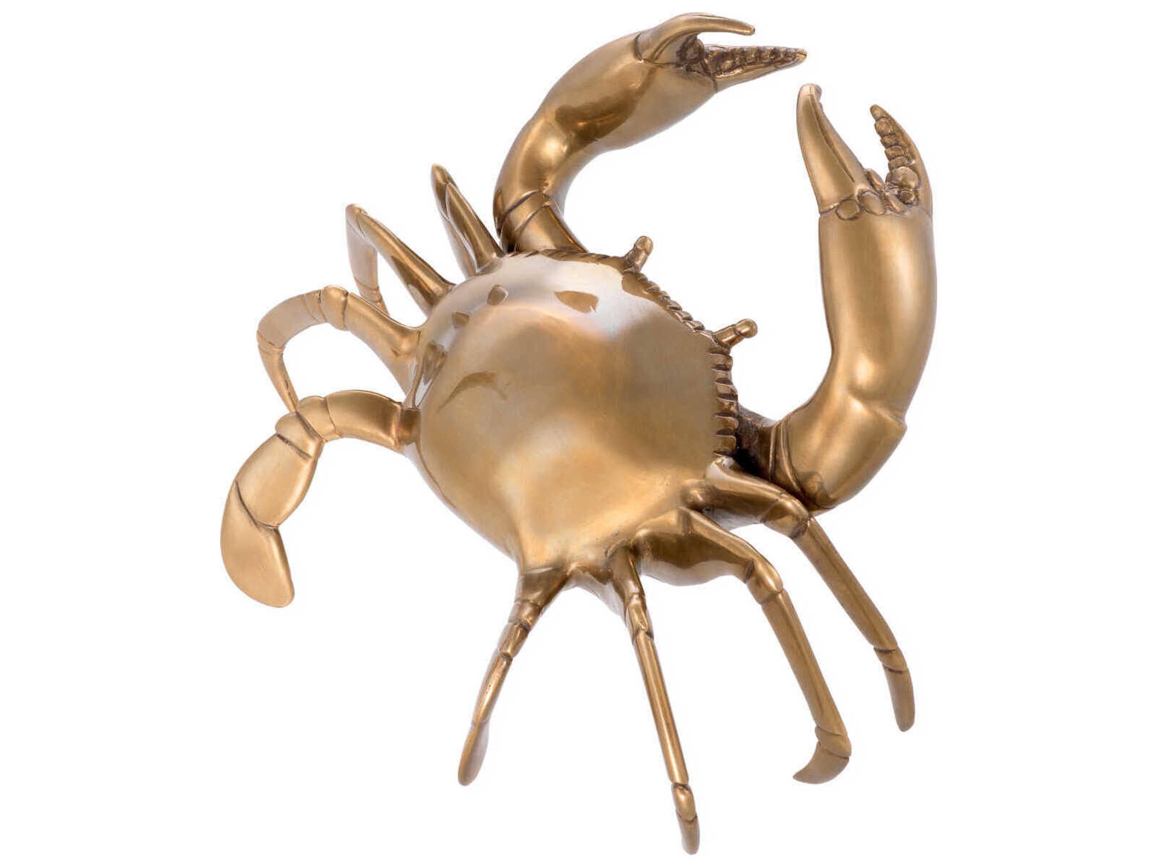 Eichholtz Crab Vintage Brass Object