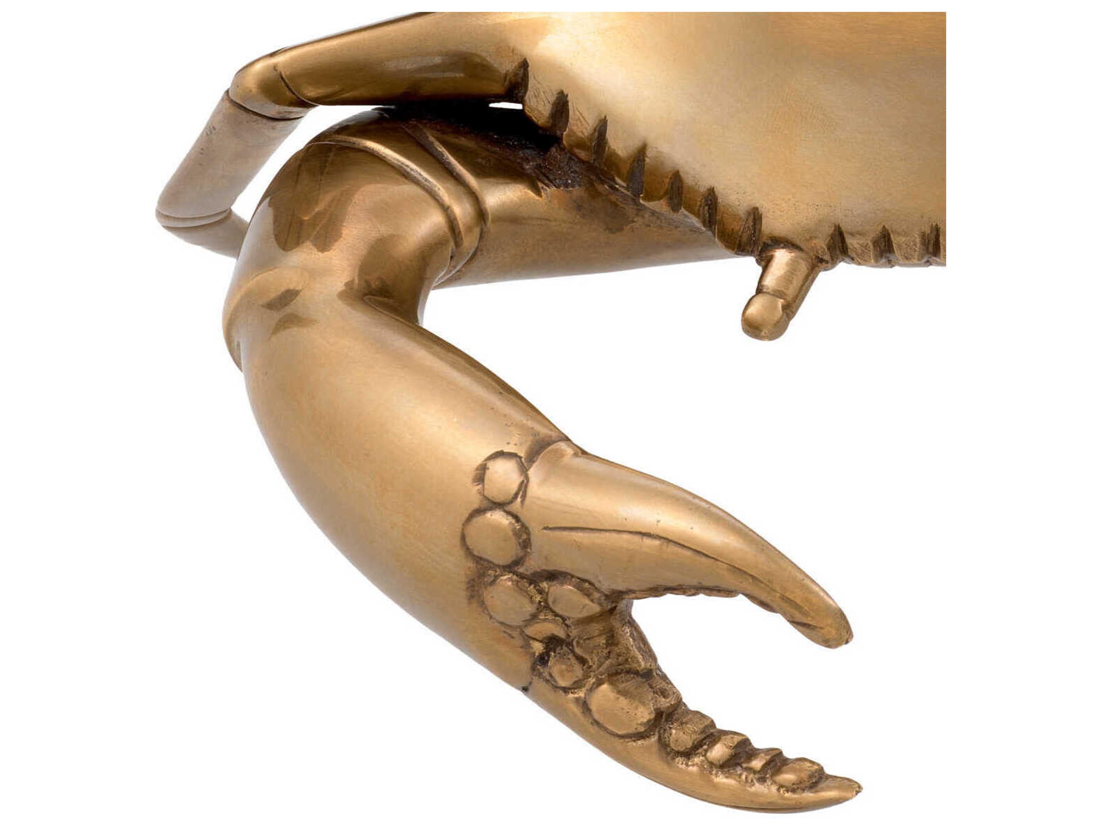 Eichholtz Crab Vintage Brass Object
