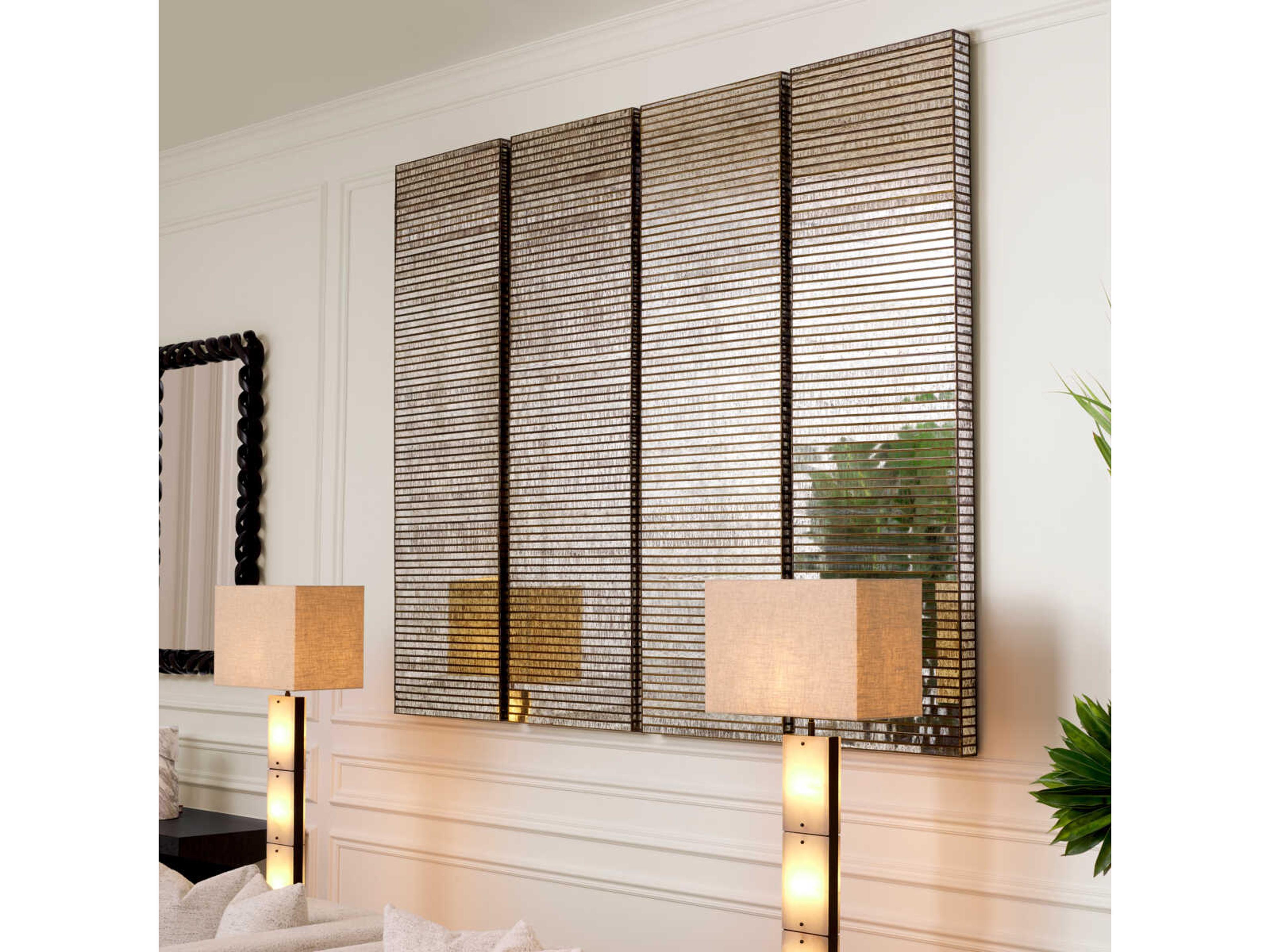 Eichholtz Zambra Antique Mirror Glass Wall Object