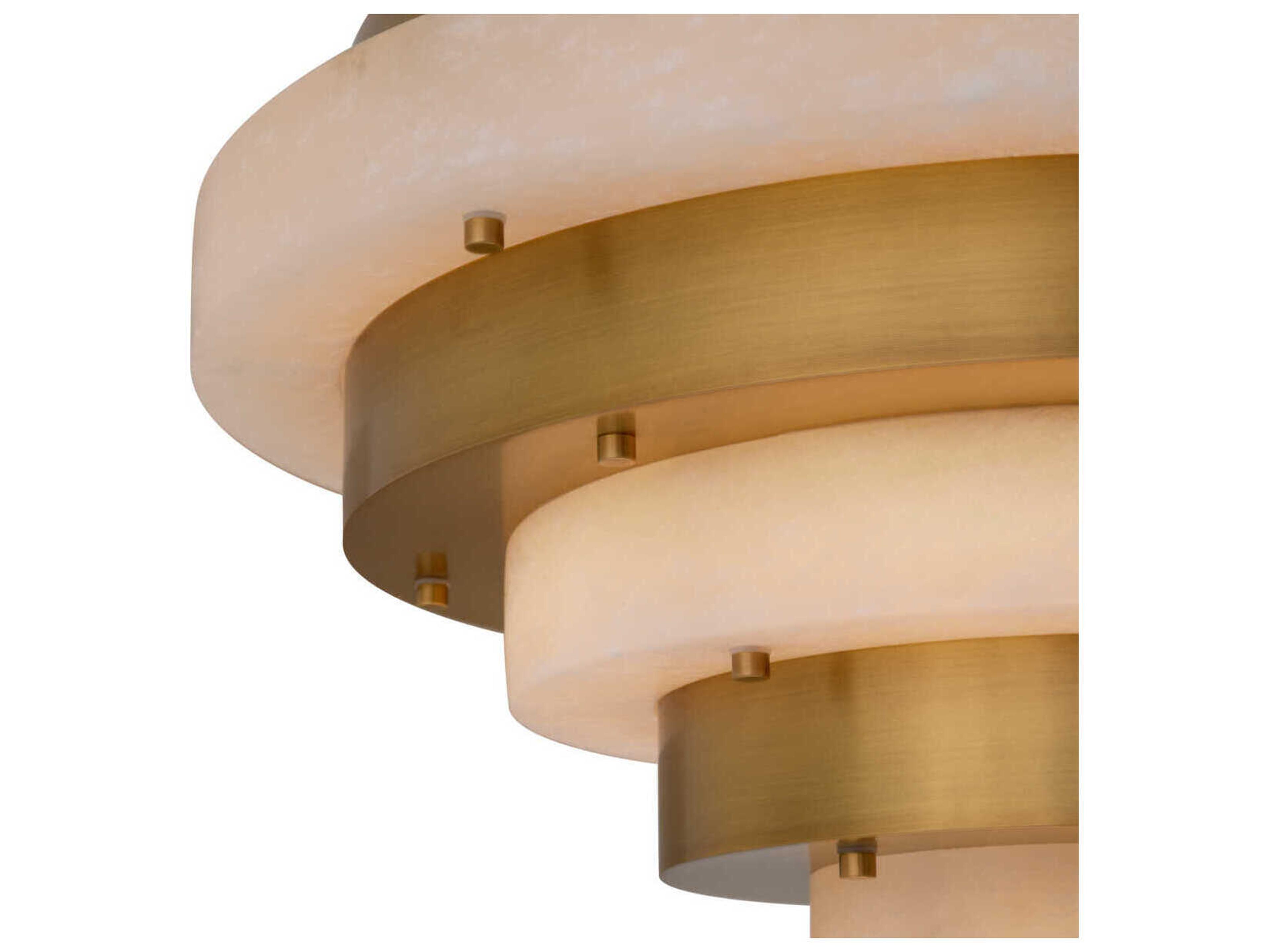 Eichholtz Lazzari Antique Brass Chandelier