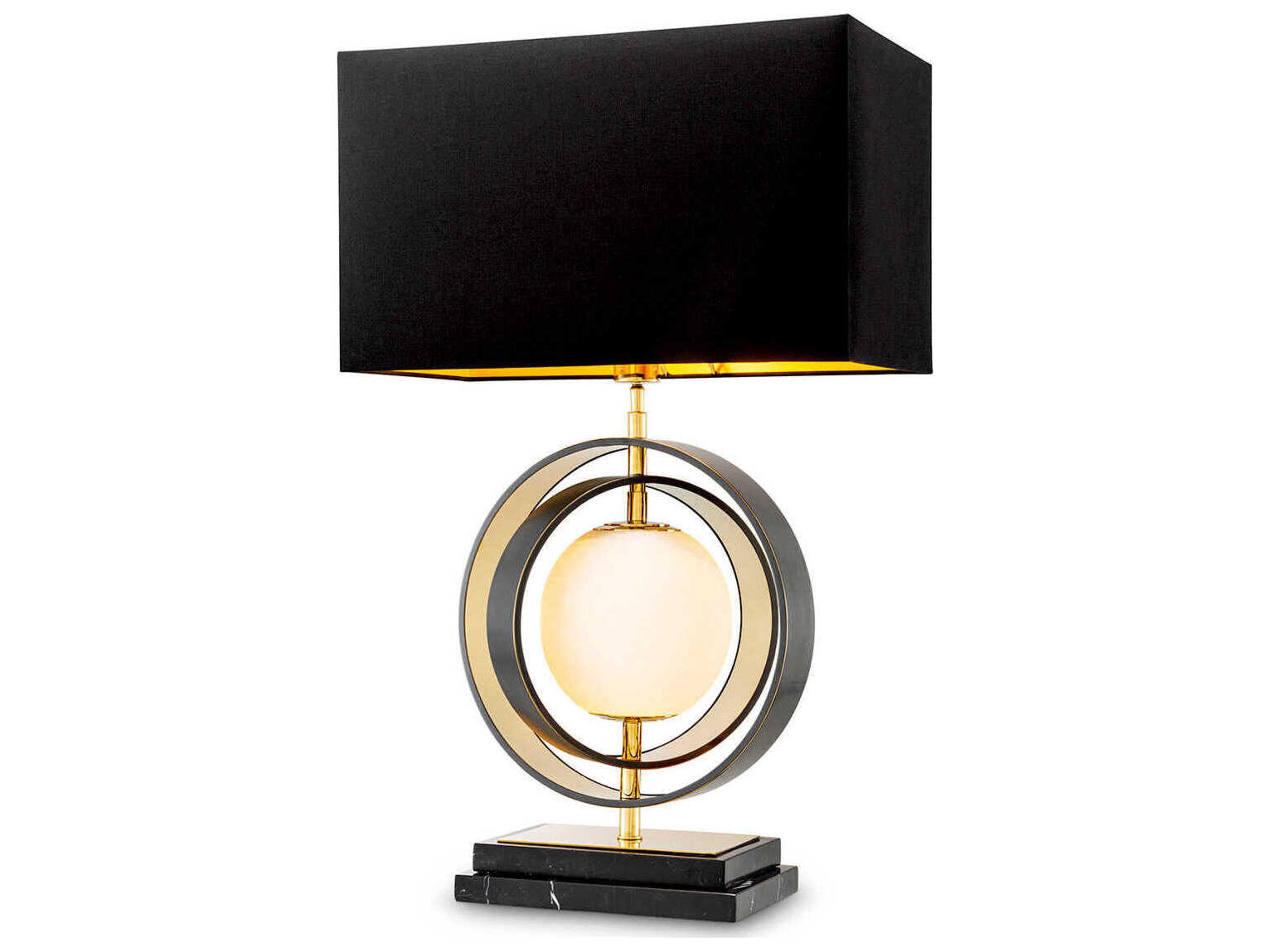 Pearl Table Lamp Alabaster and Bronze
