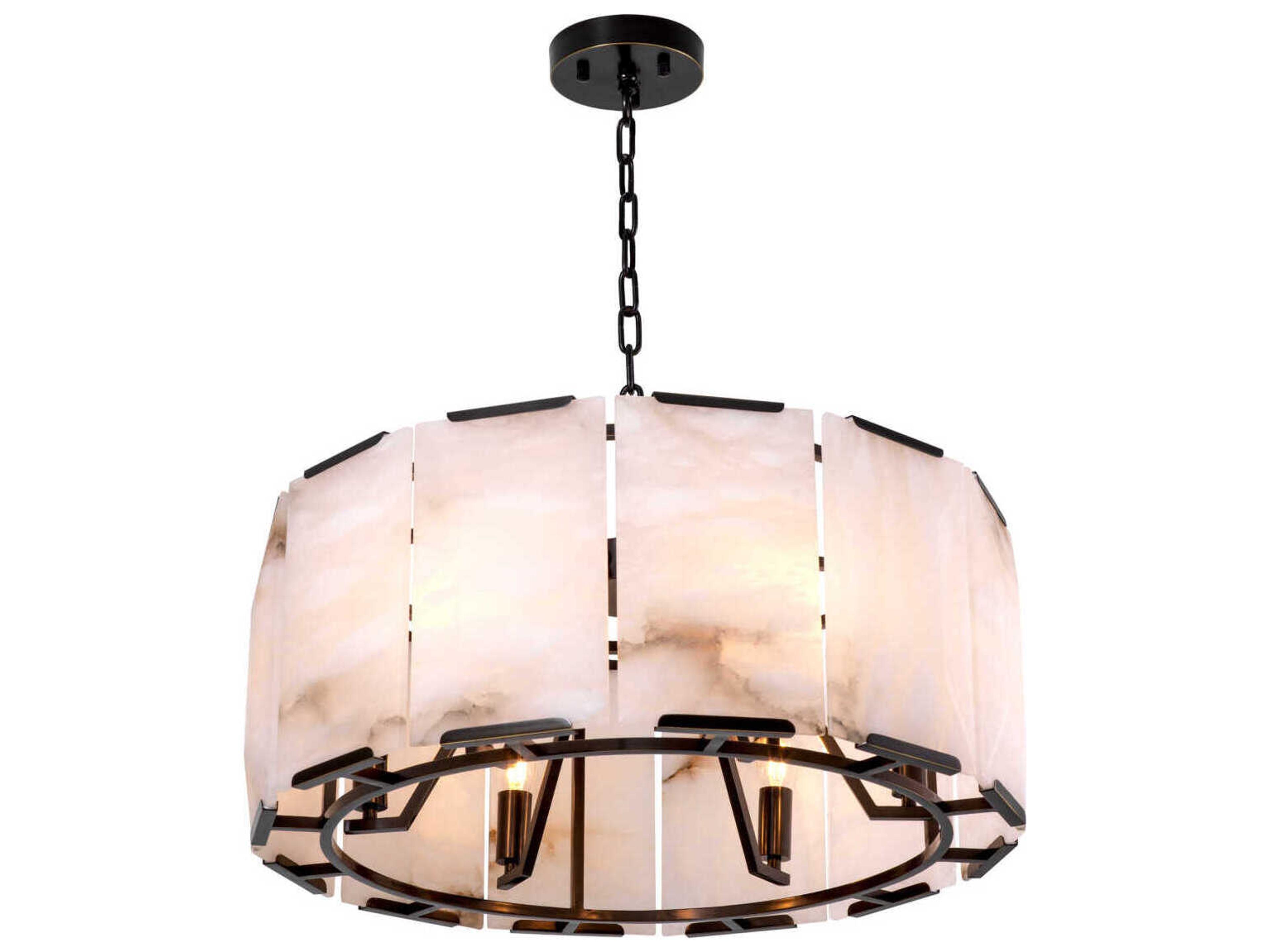 Eichholtz Ortiz Bronze Highlight Chandelier