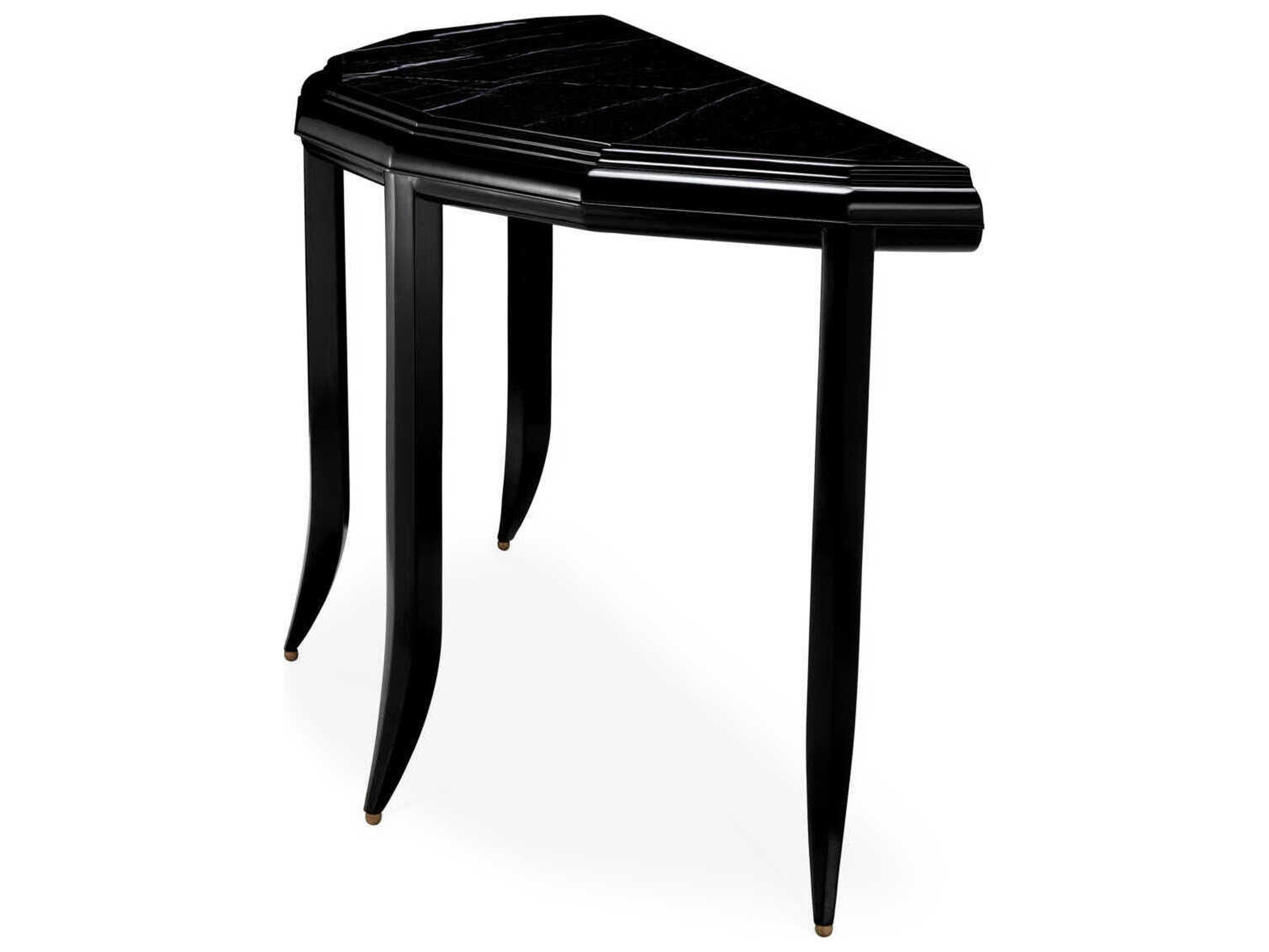 Eichholtz Javier Waxed Black Console Table