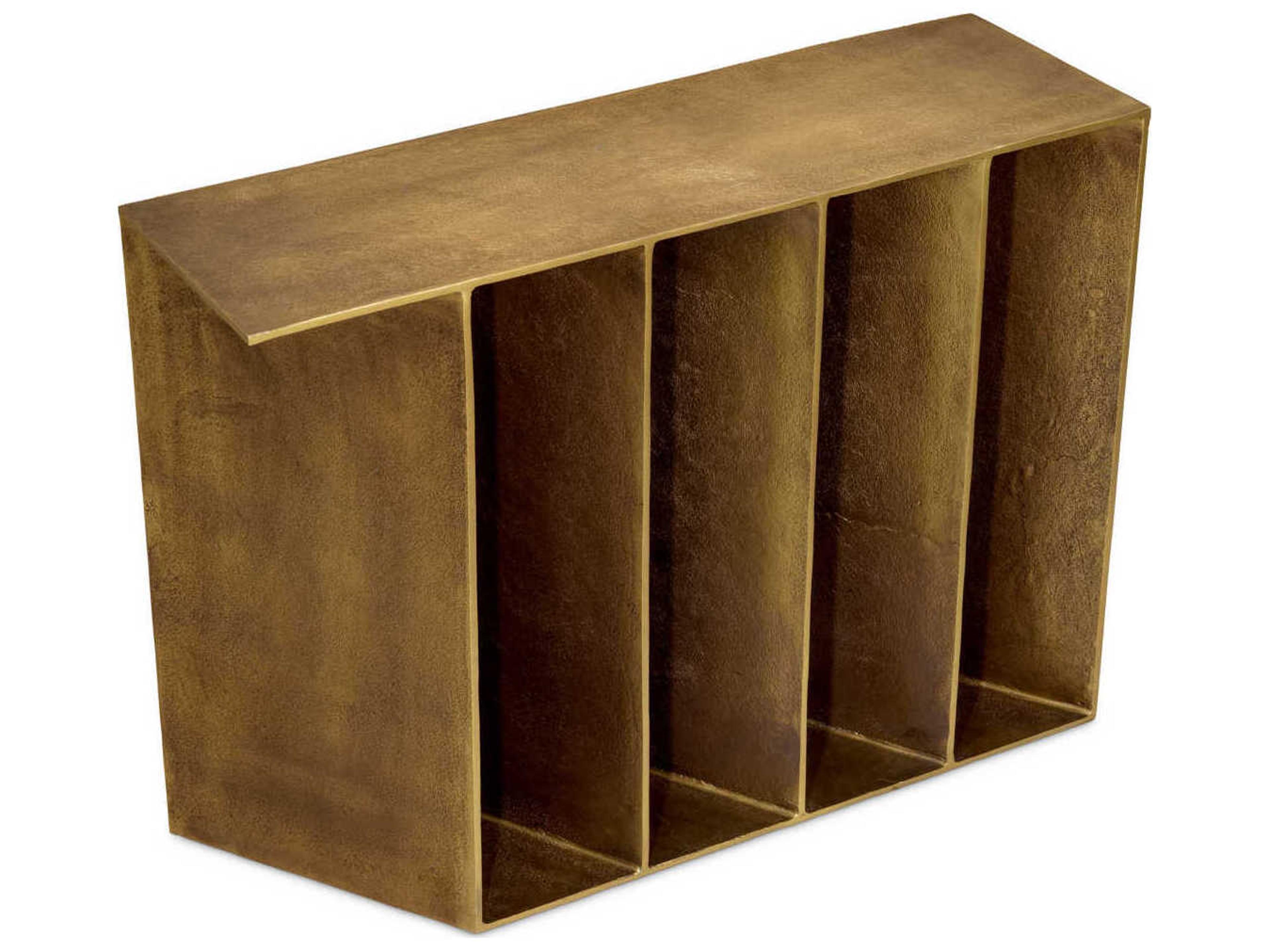 Eichholtz San Vito Vintage Brass Console Table