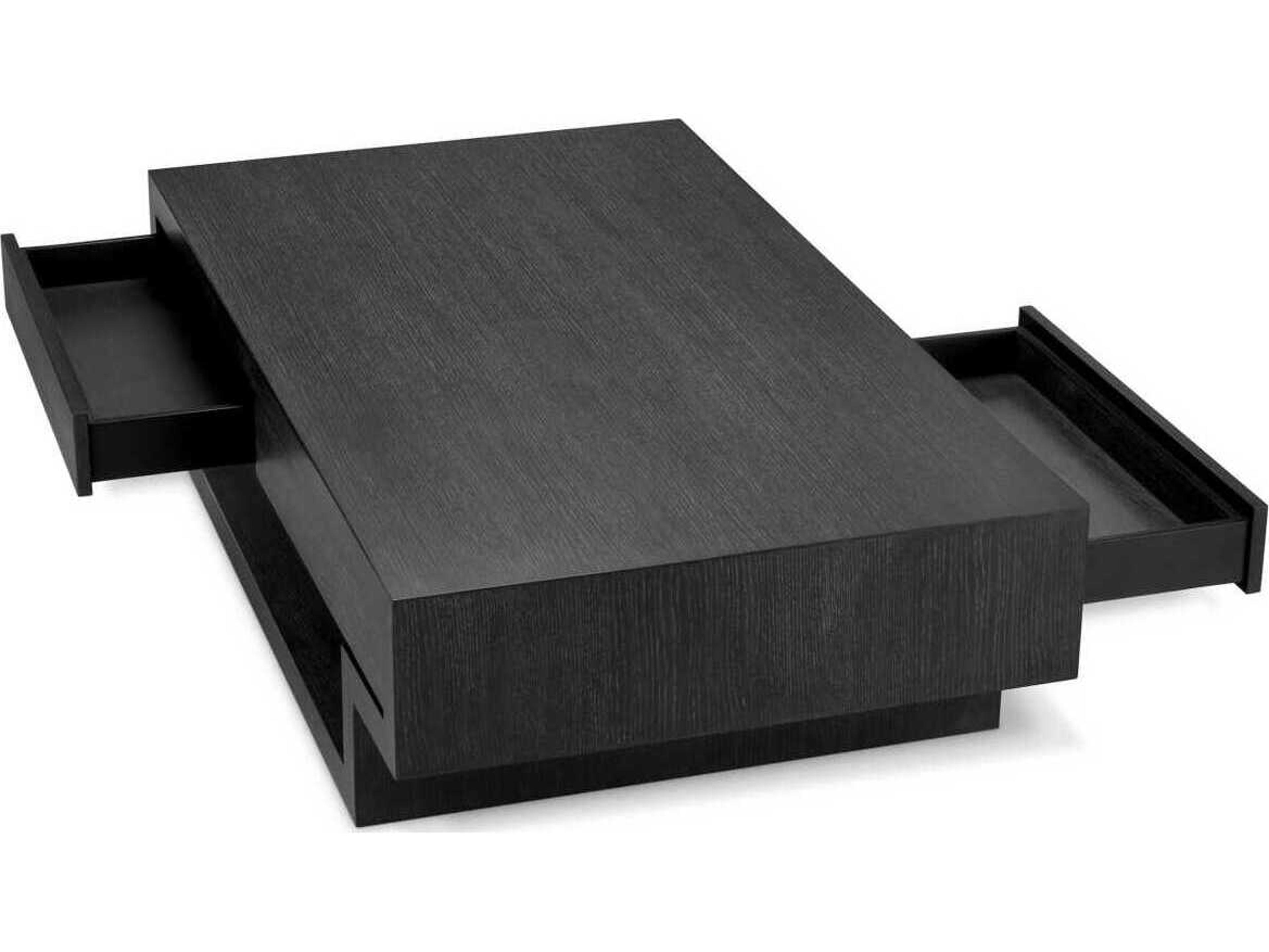 Eichholtz Rialto Charcoal Grey Oak Veneer Coffee Table