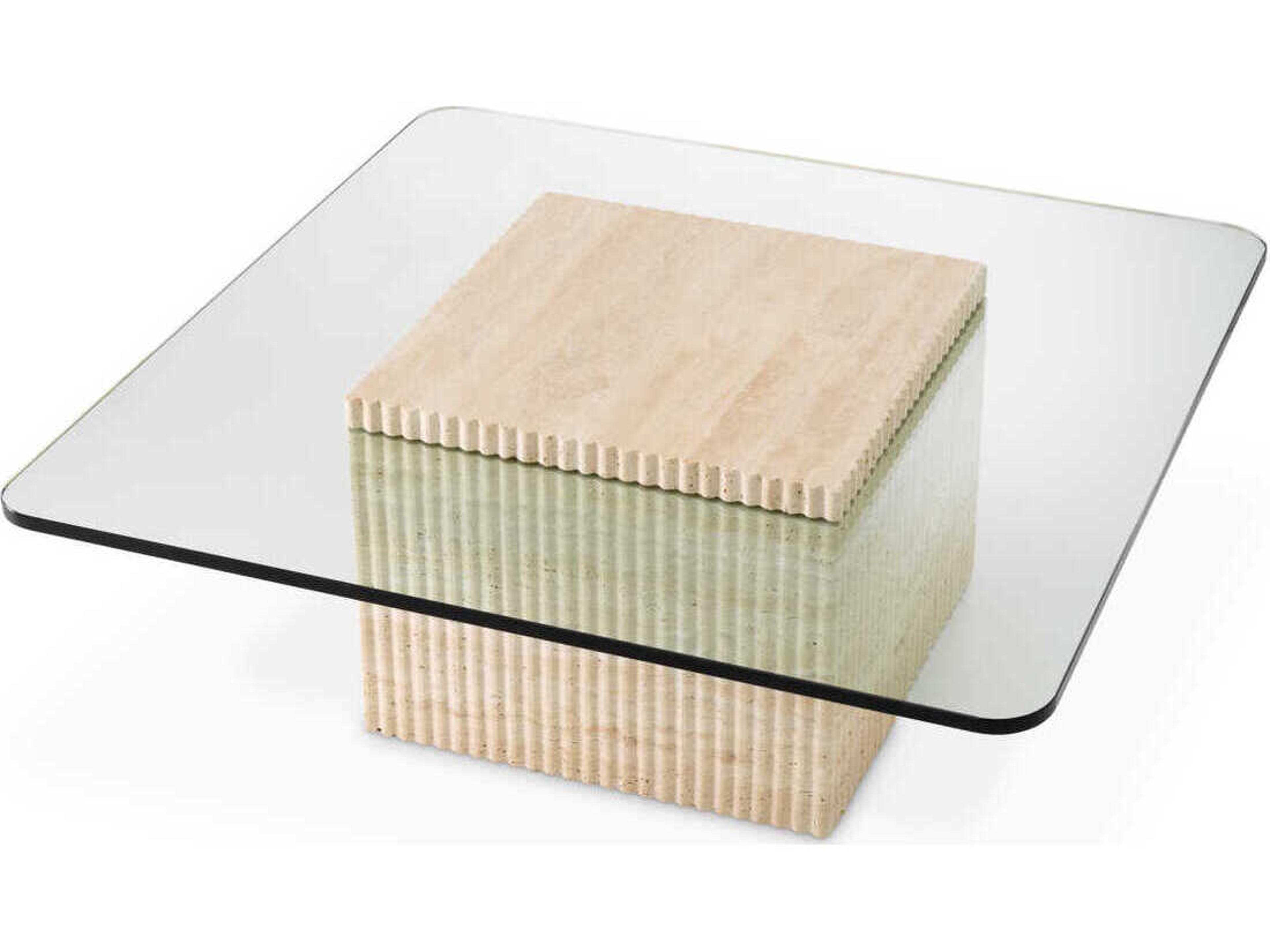 Eichholtz Brindisi Travertine Coffee Table