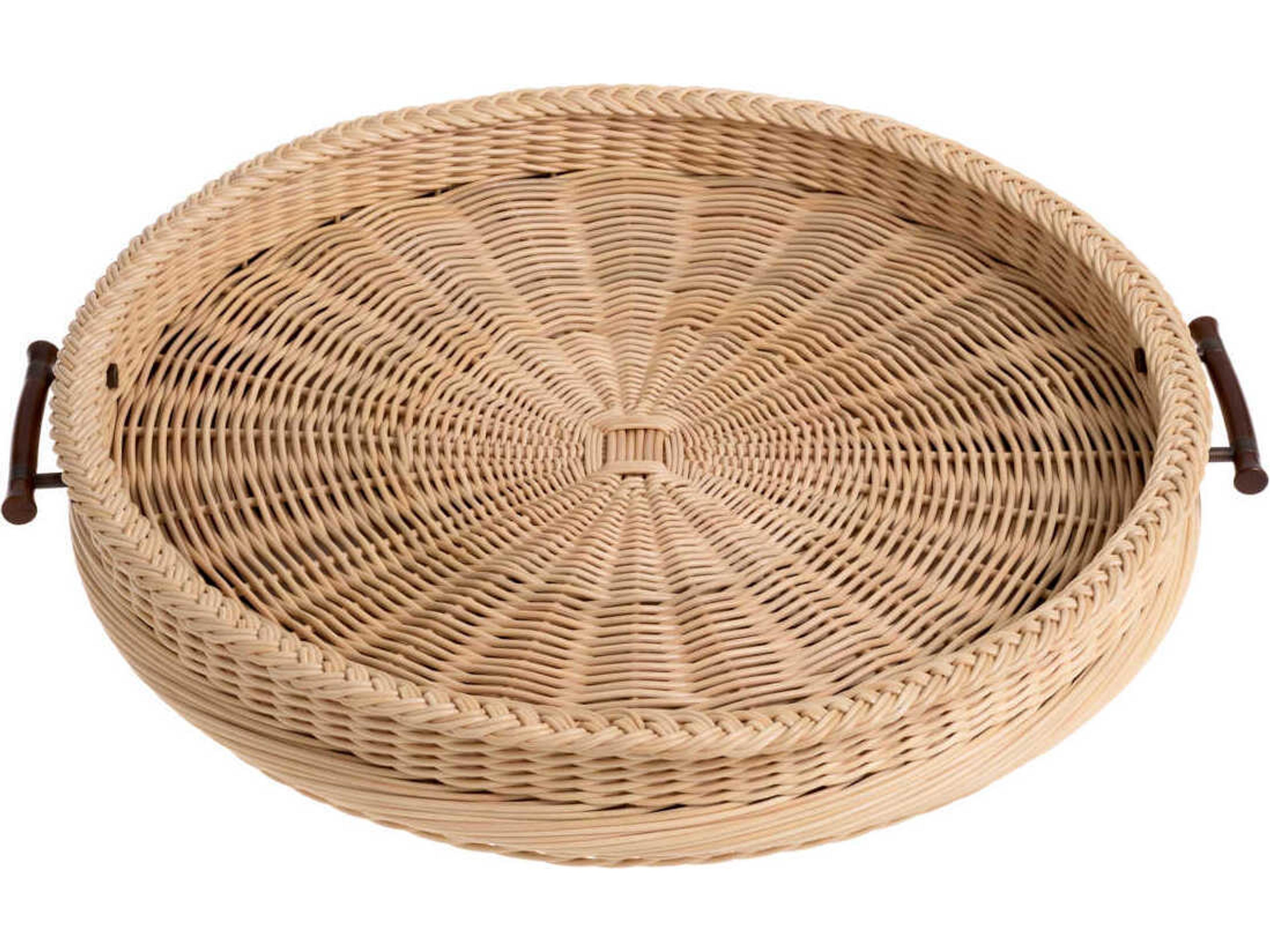 Eichholtz Vimini S Natural Rattan Tray