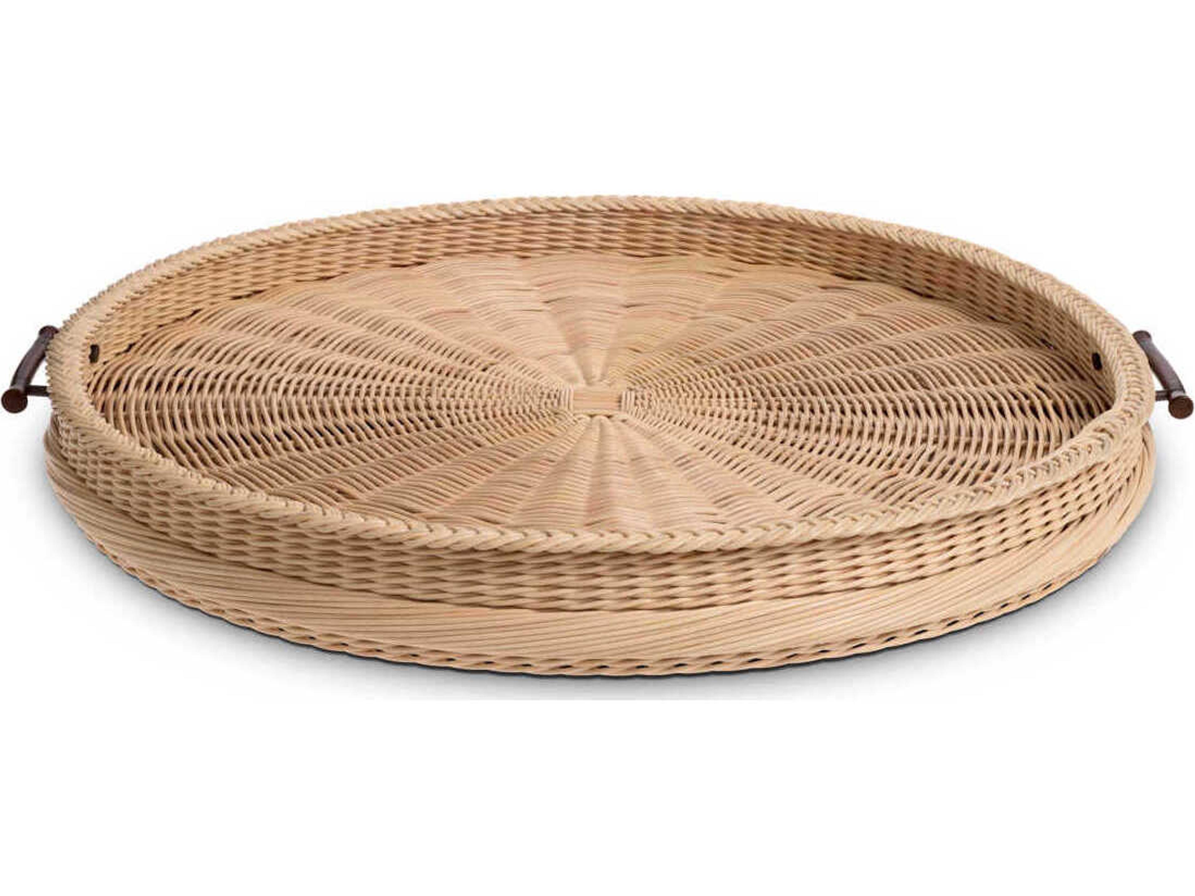 Vimini L Natural Rattan Tray