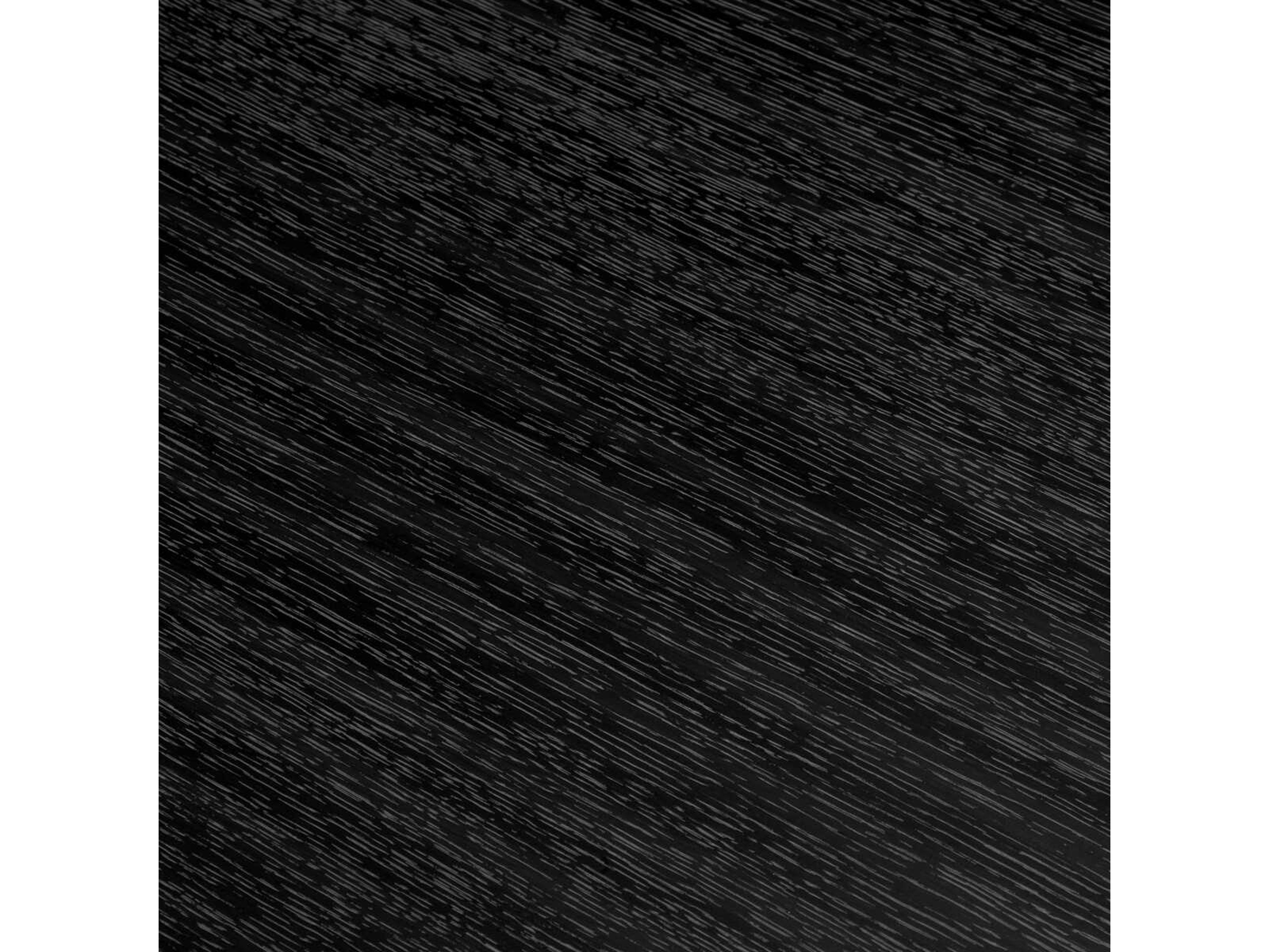 Eichholtz Bogart Charcoal Grey Oak Veneer Antique Mirror Glass Nightstand