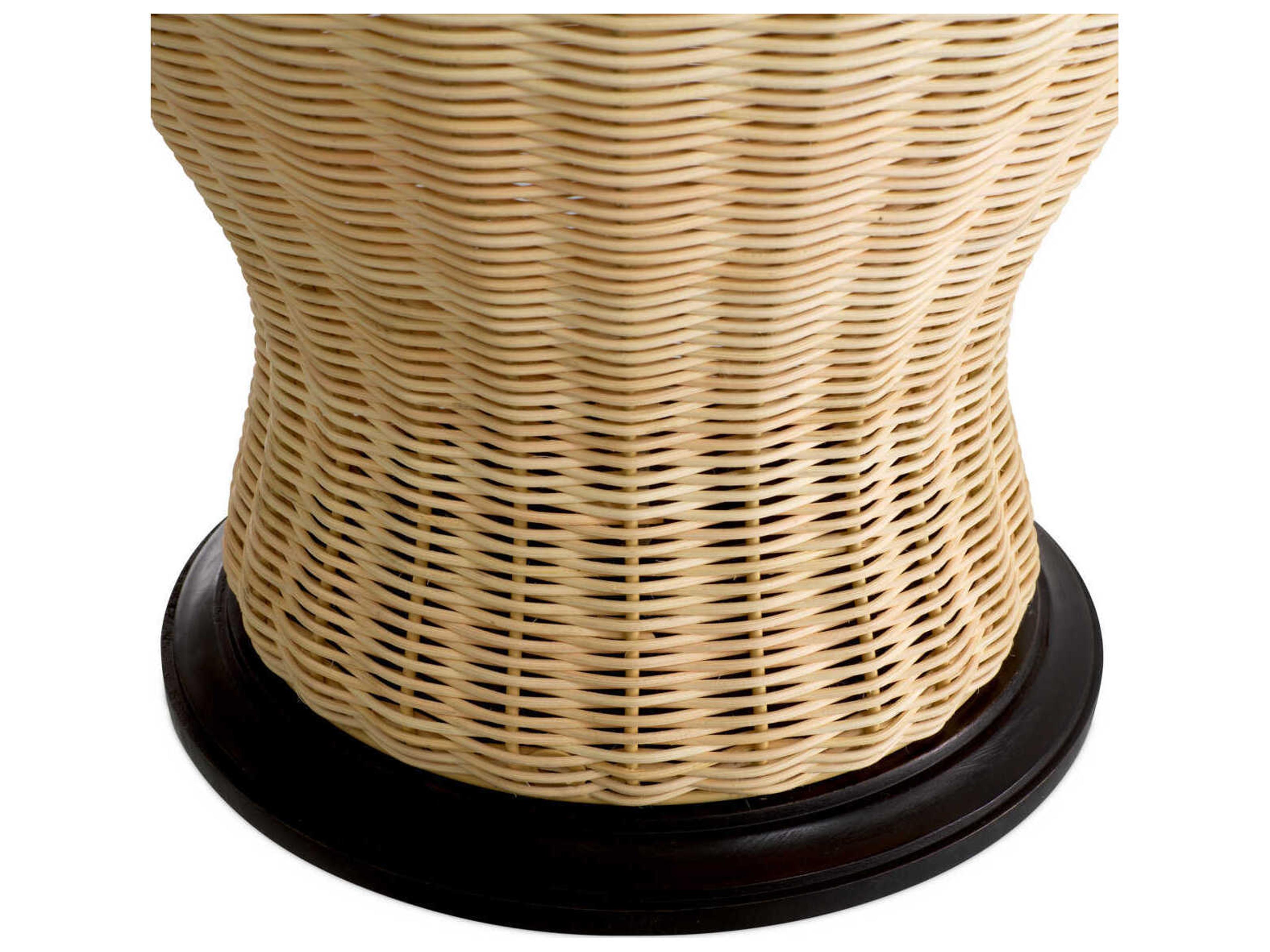 Eichholtz Dupoint Natural Rattan Incl Shade Table Lamp
