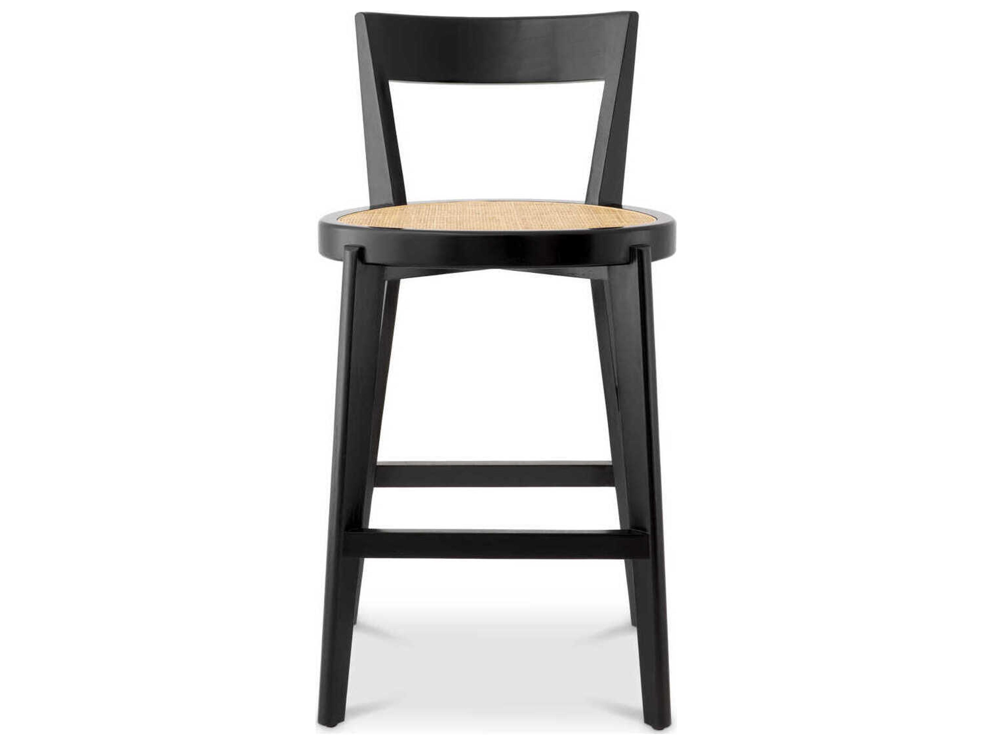 Eichholtz Stool Alvear Classic Black Bar