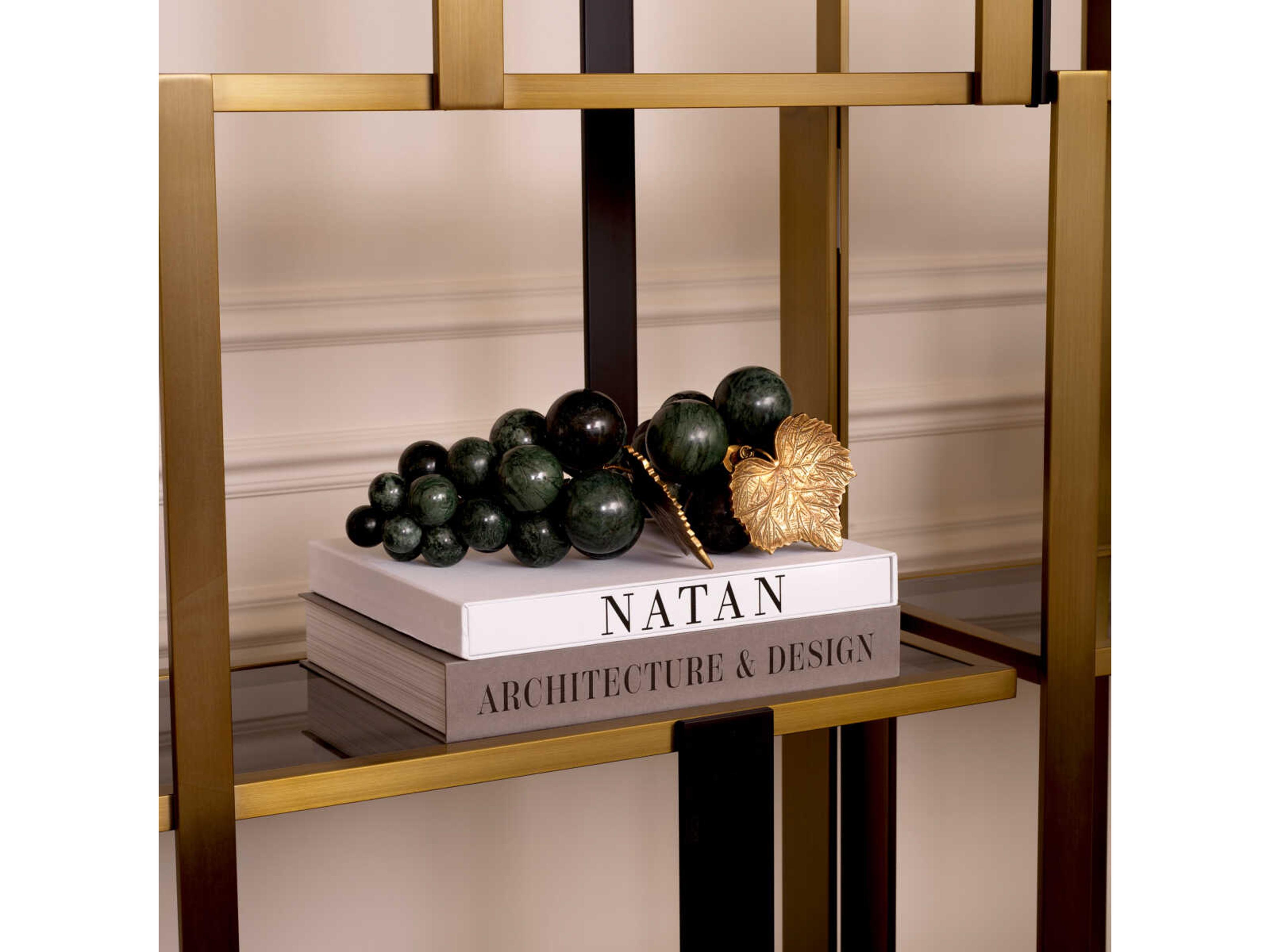 Eichholtz Vintage Grapes Green Marble Object