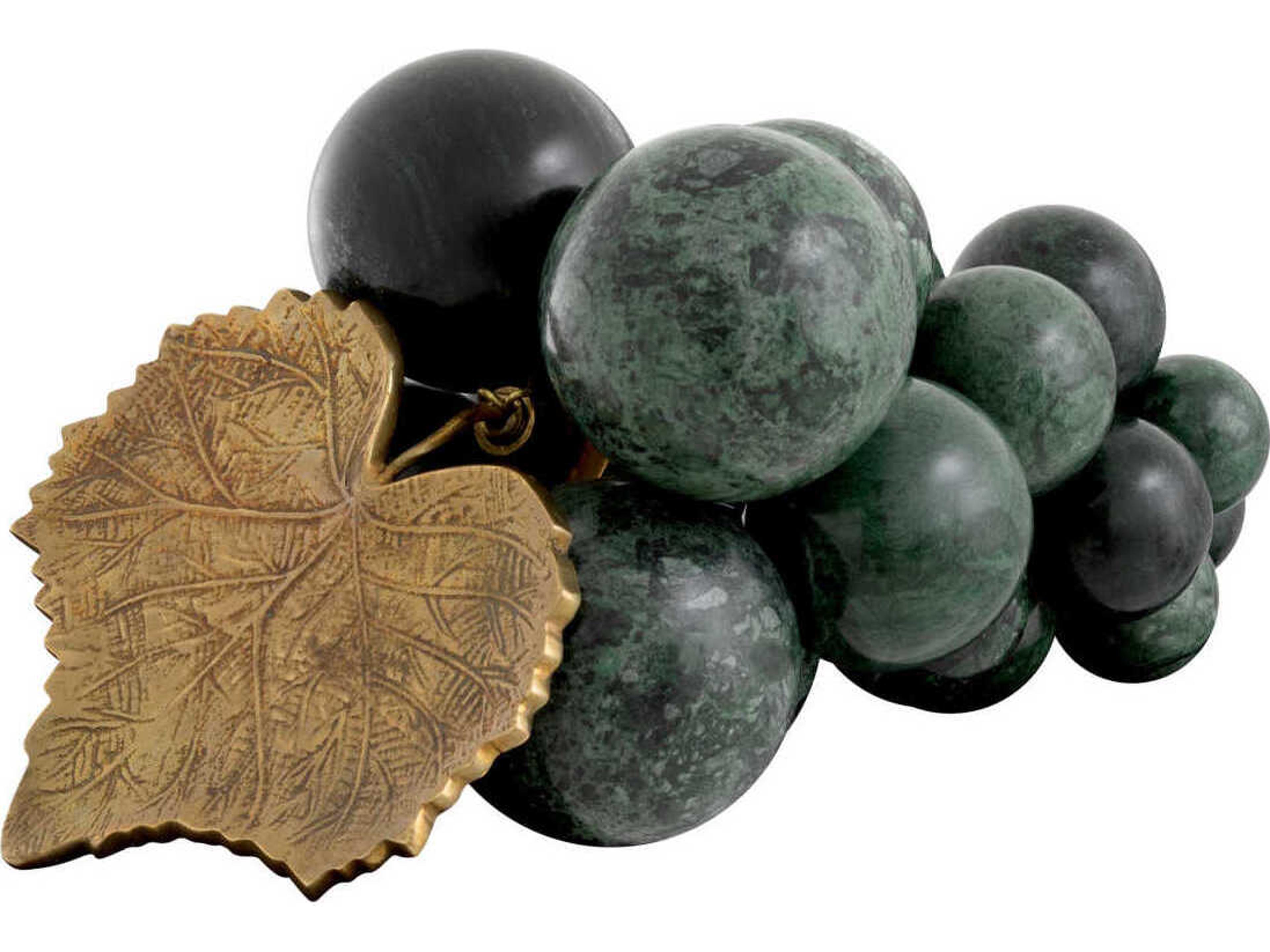 Eichholtz Vintage Grapes Green Marble Object