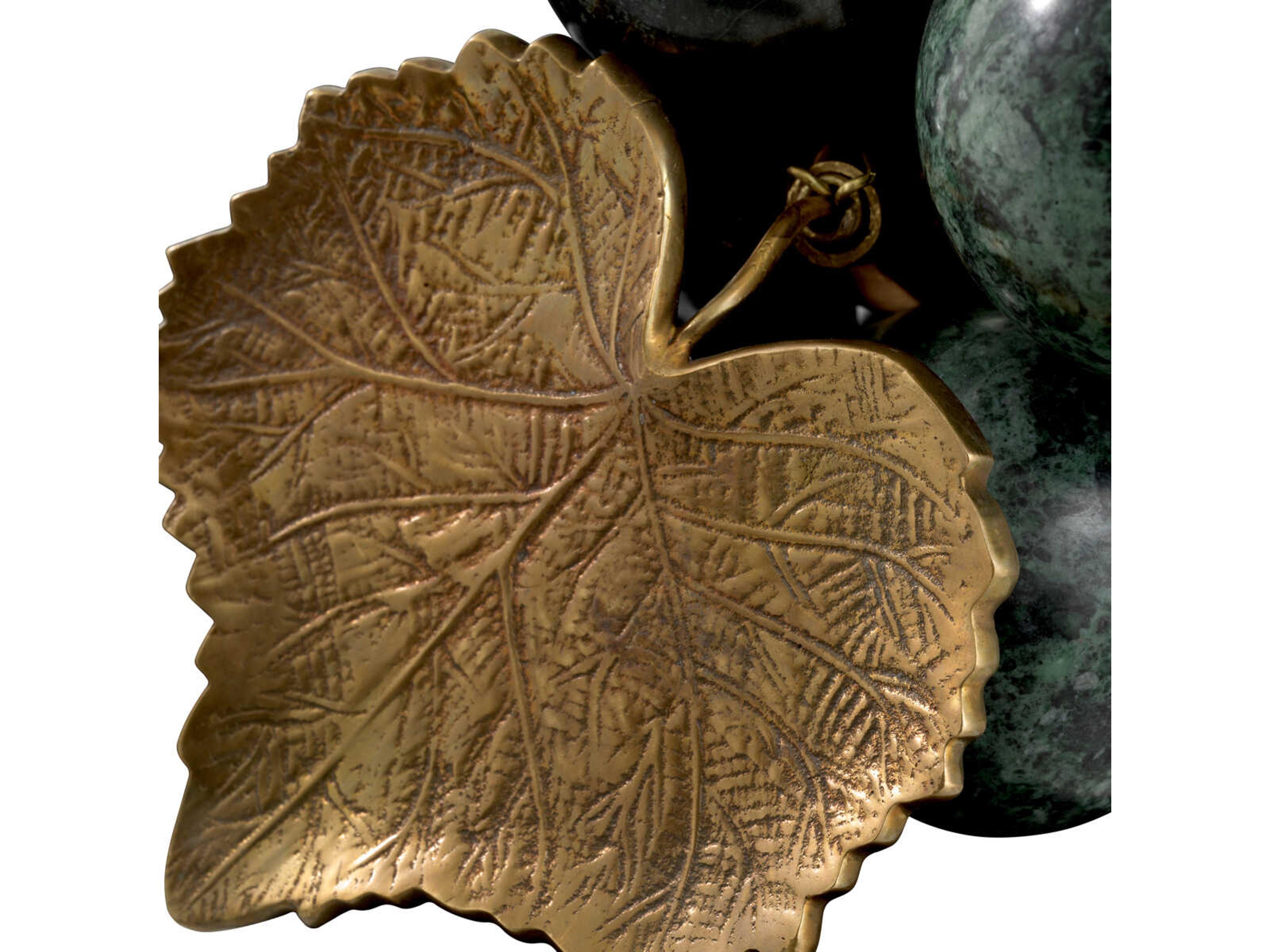 Eichholtz Vintage Grapes Green Marble Object