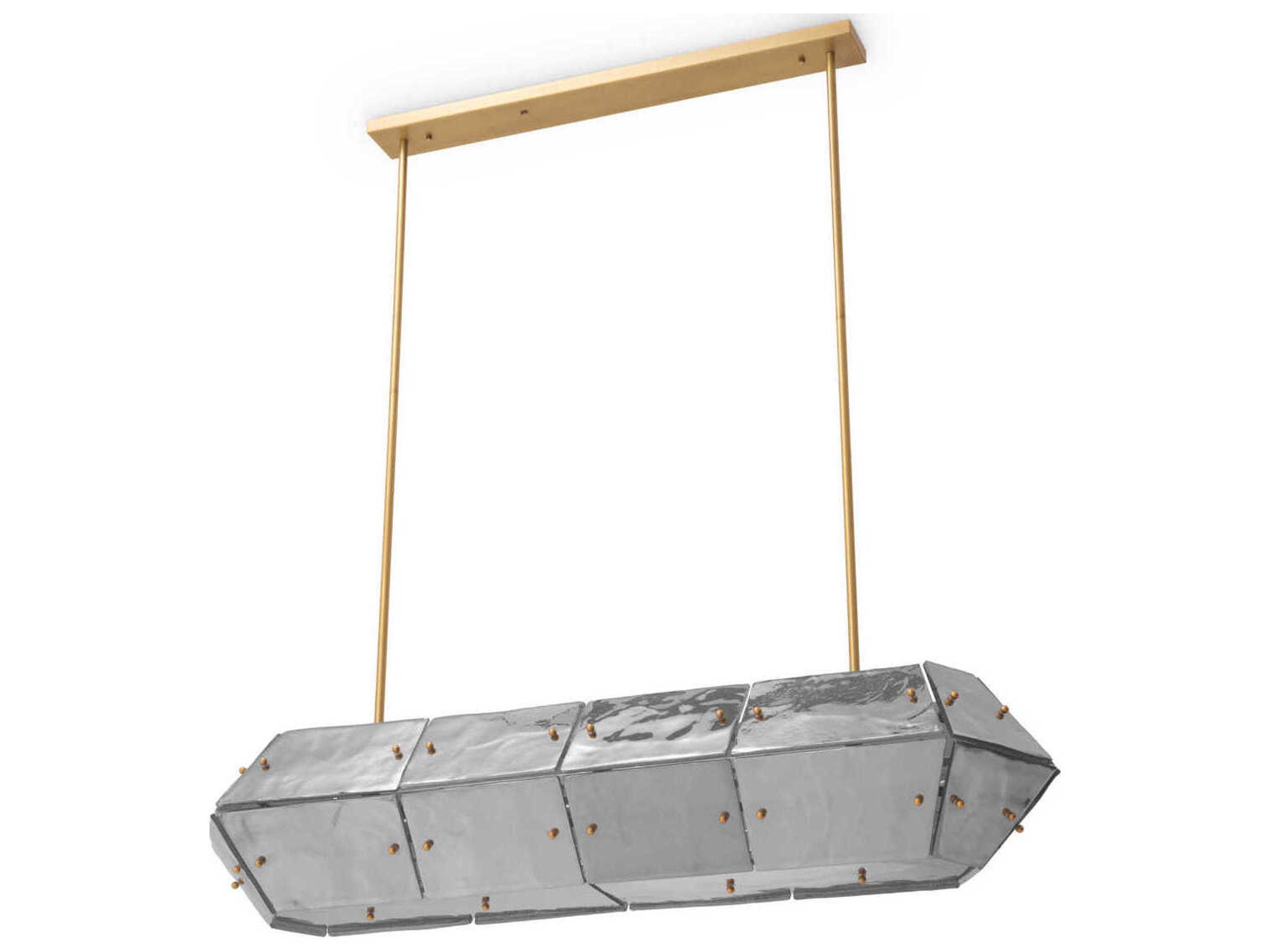 Eichholtz Ferrucci Antique Brass Chandelier