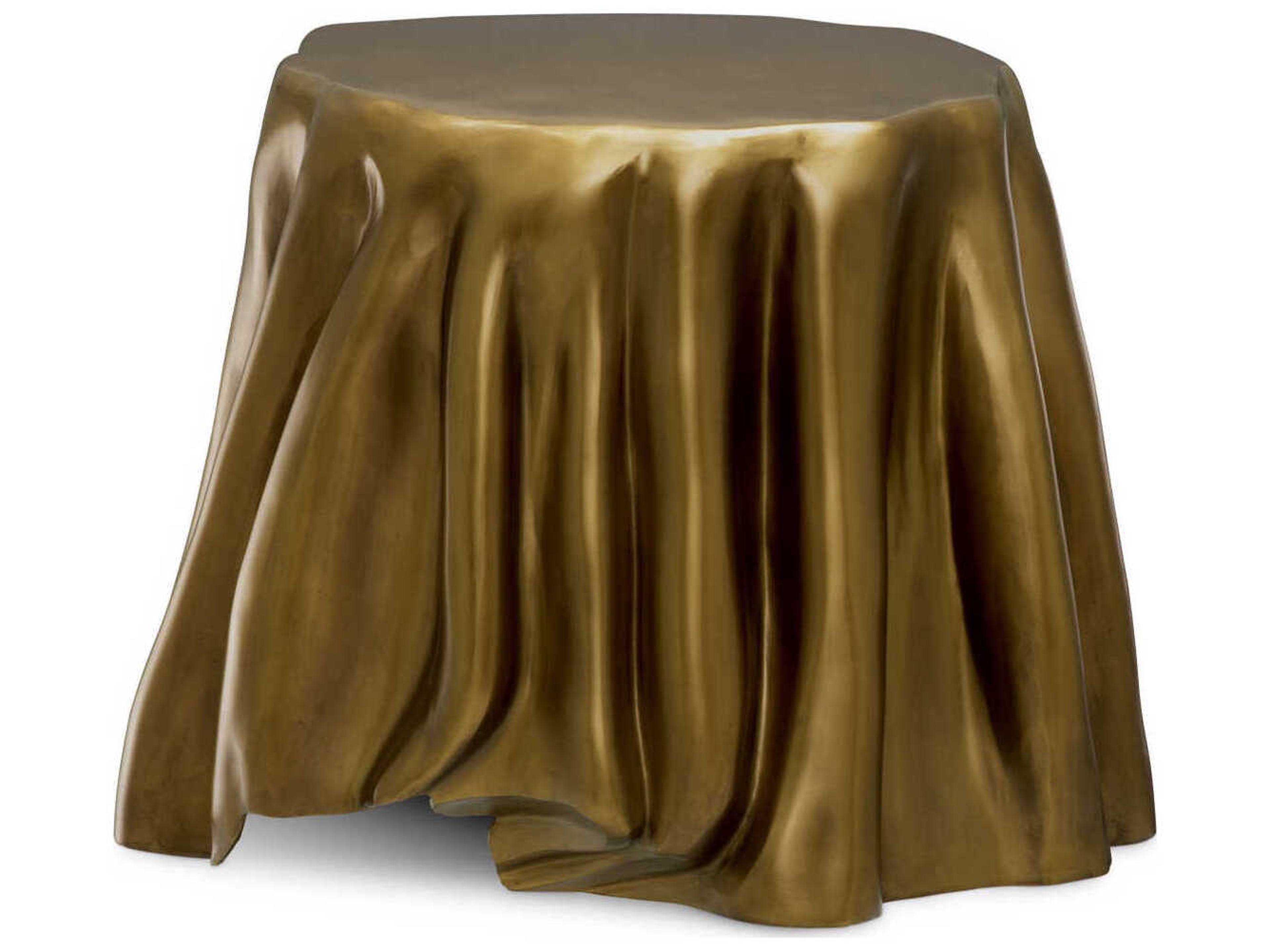 Eichholtz Chabot Vintage Brass Side Table