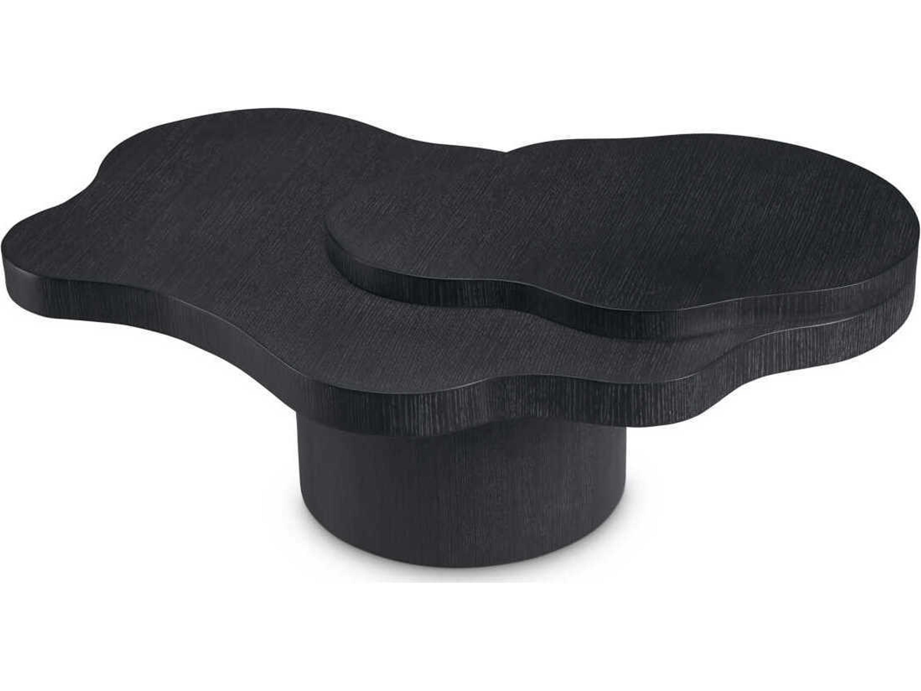 Eichholtz Cesareo Charcoal Grey Oak Veneer Coffee Table