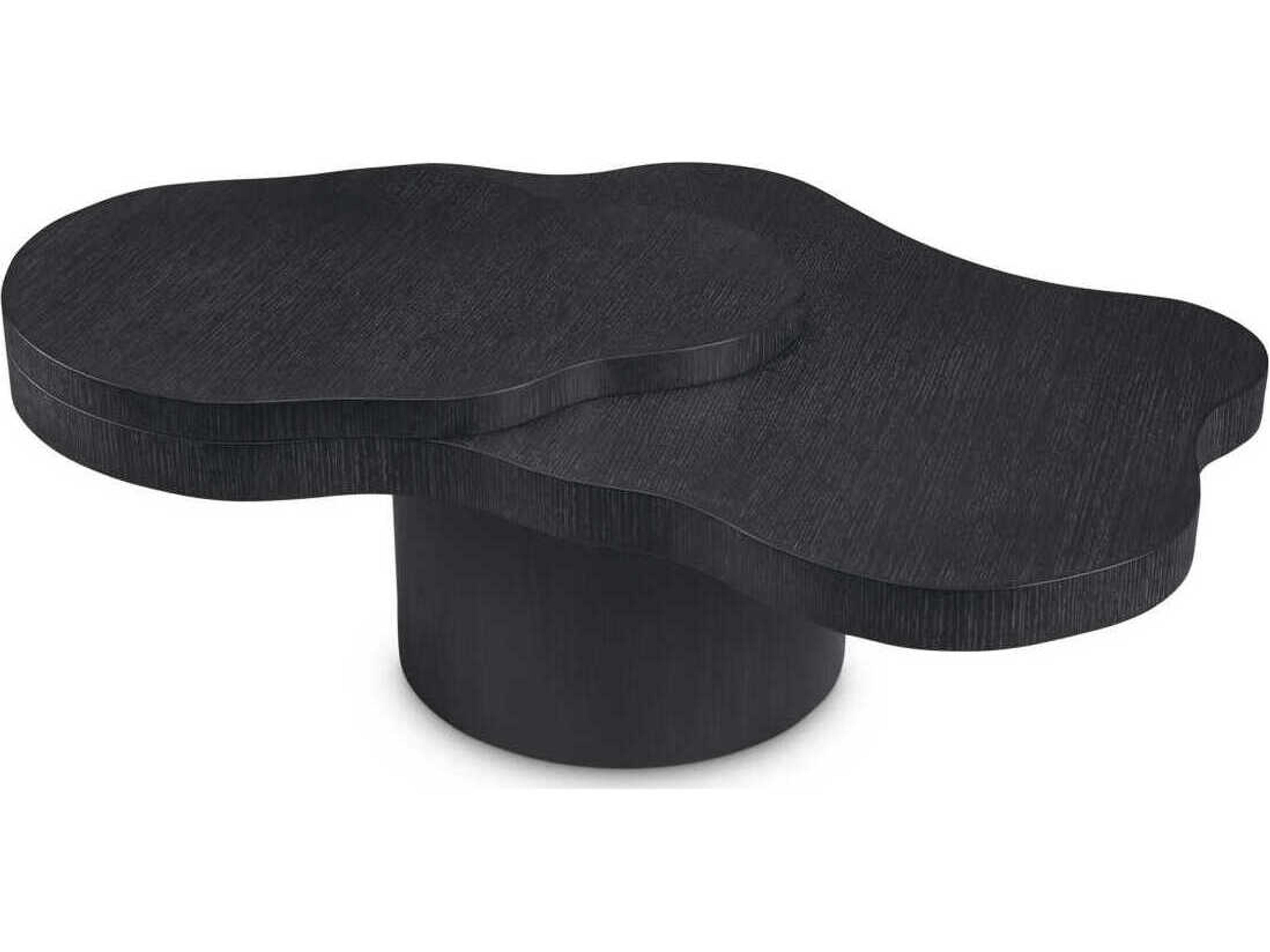 Eichholtz Cesareo Charcoal Grey Oak Veneer Coffee Table