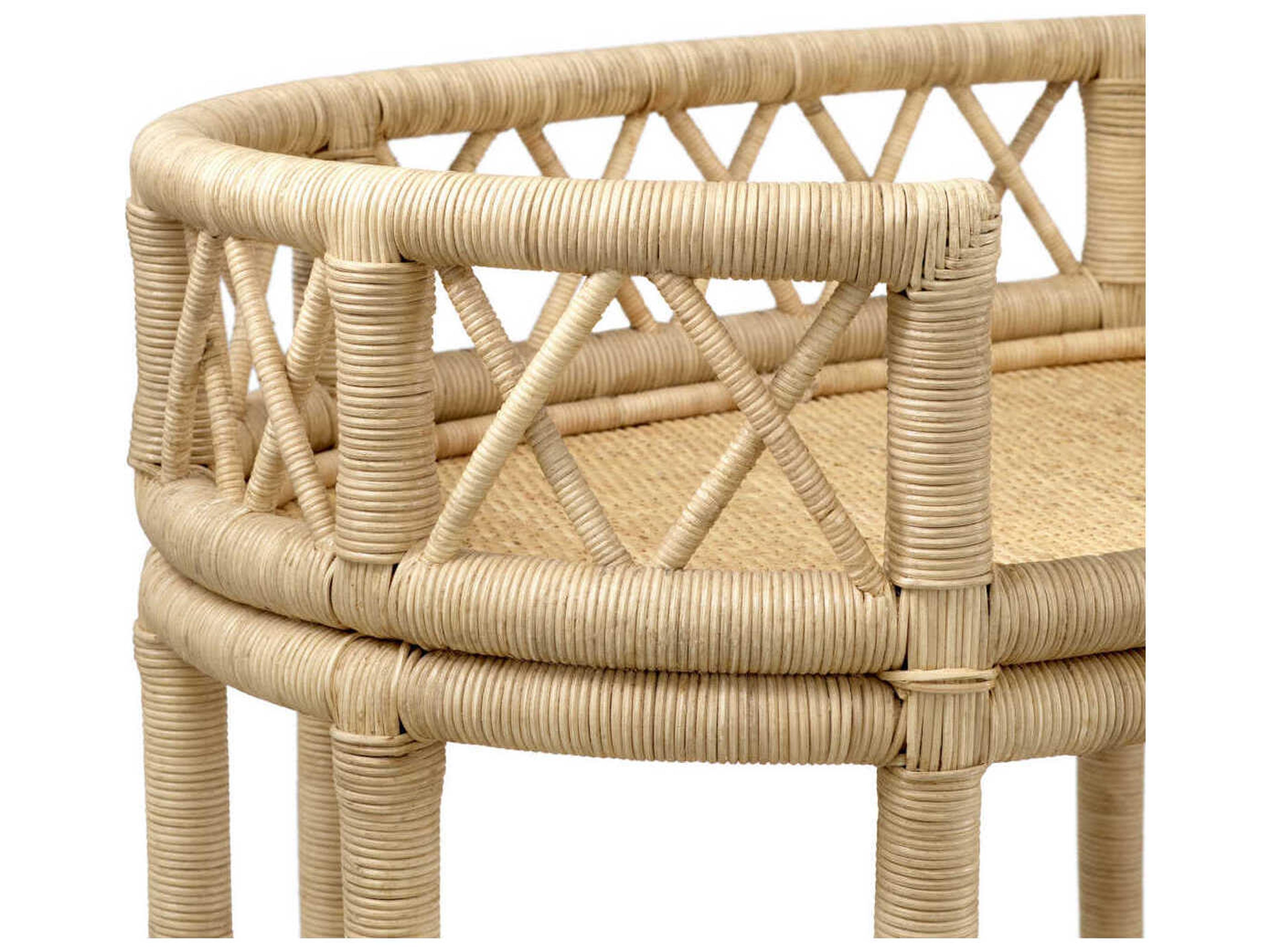 Eichholtz Dorini Natural Rattan Trolley